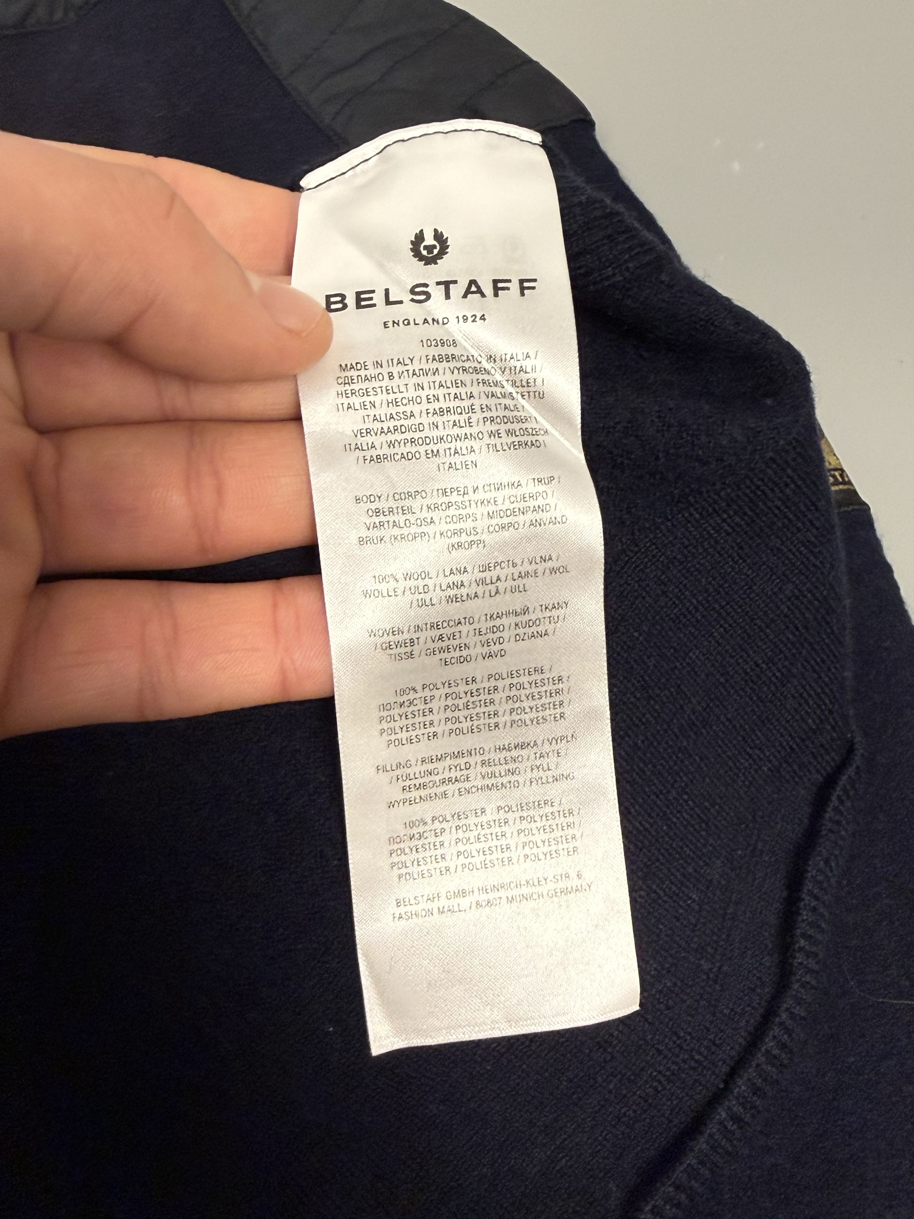 Belstaff Belstaff high end quiet luxury quilted hybrid quarter zip Size US M / EU 48-50 / 2 - 7 Thumbnail