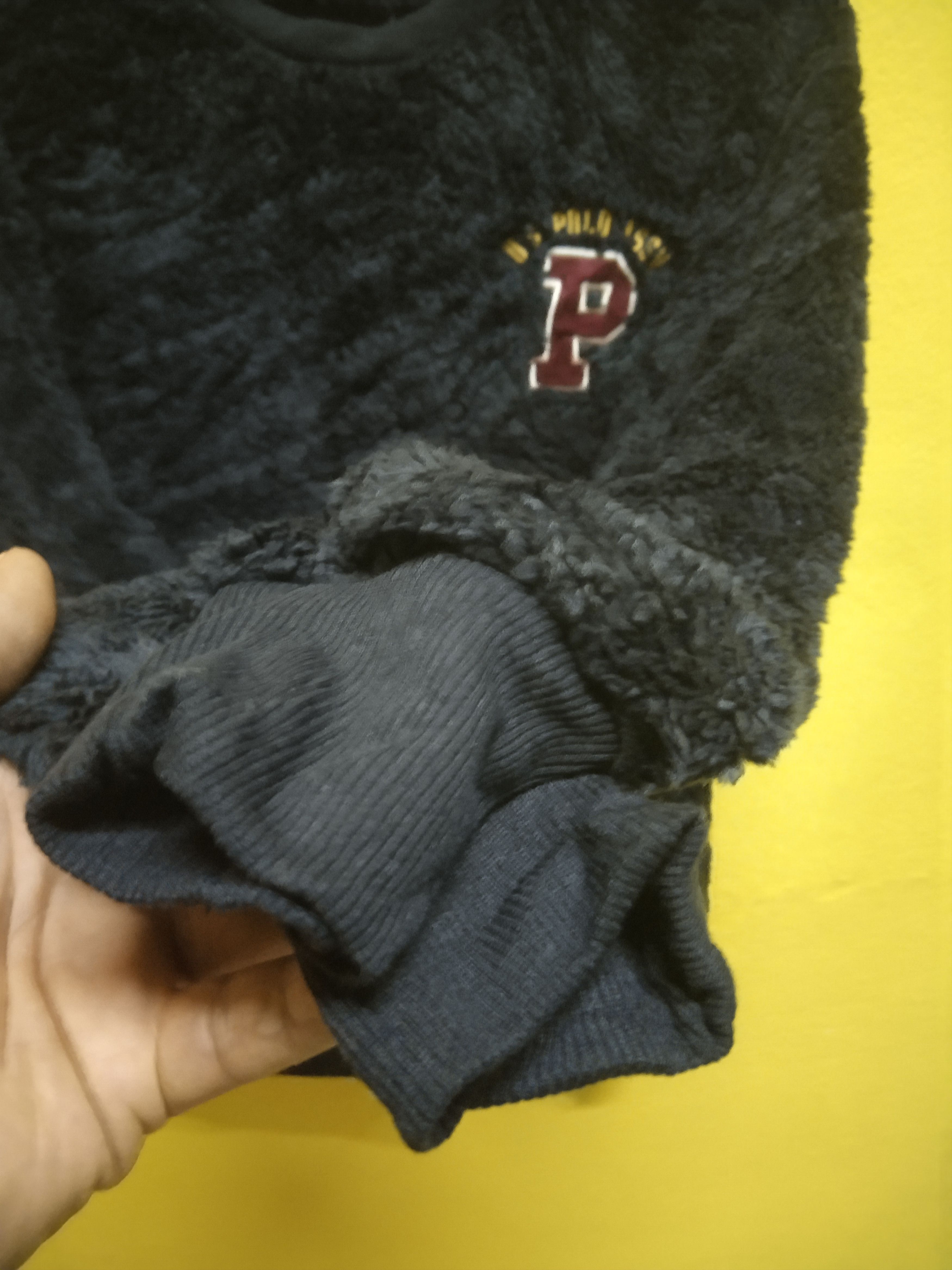 U.S. Polo Assn. × Vintage U.S Polo ASSN Fur Sweatshirt Size US M / EU 48-50 / 2 - 3 Thumbnail