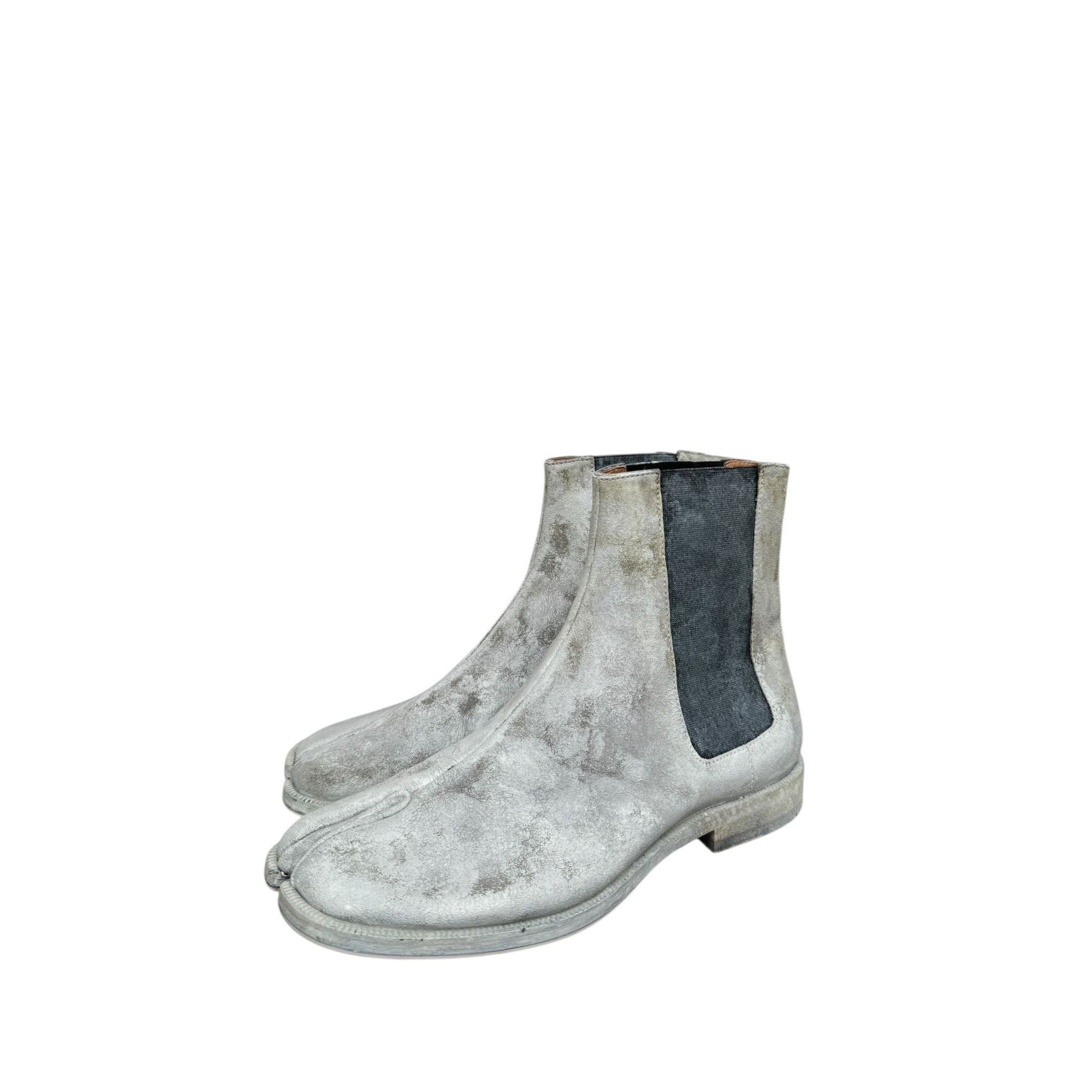 Maison Margiela Painted Chelsea Tabi Boots Size US 7 / EU 40 - 4 Thumbnail