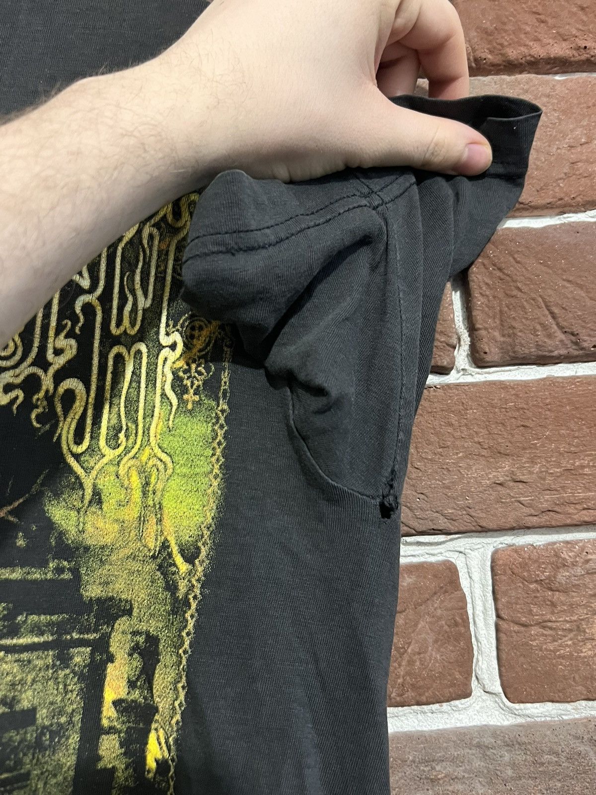 Band Tees 00s VINTAGE CRADLE OF FILTH DAMNATION AND A DAY BAND T-shirt Size US L / EU 52-54 / 3 - 5 Thumbnail