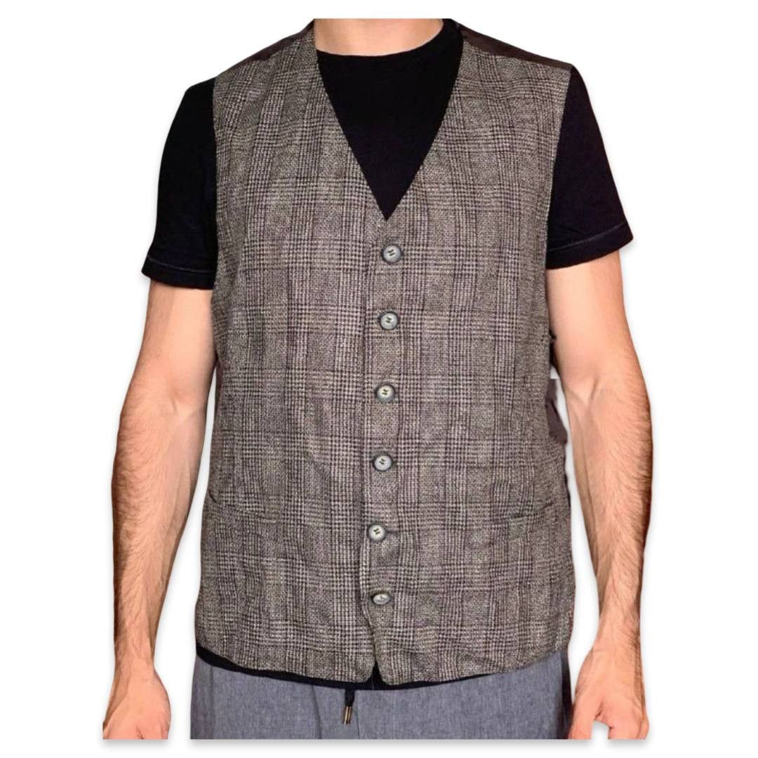 Vintage VTG wool vest #302 Size US M / EU 48-50 / 2 - 1 Thumbnail