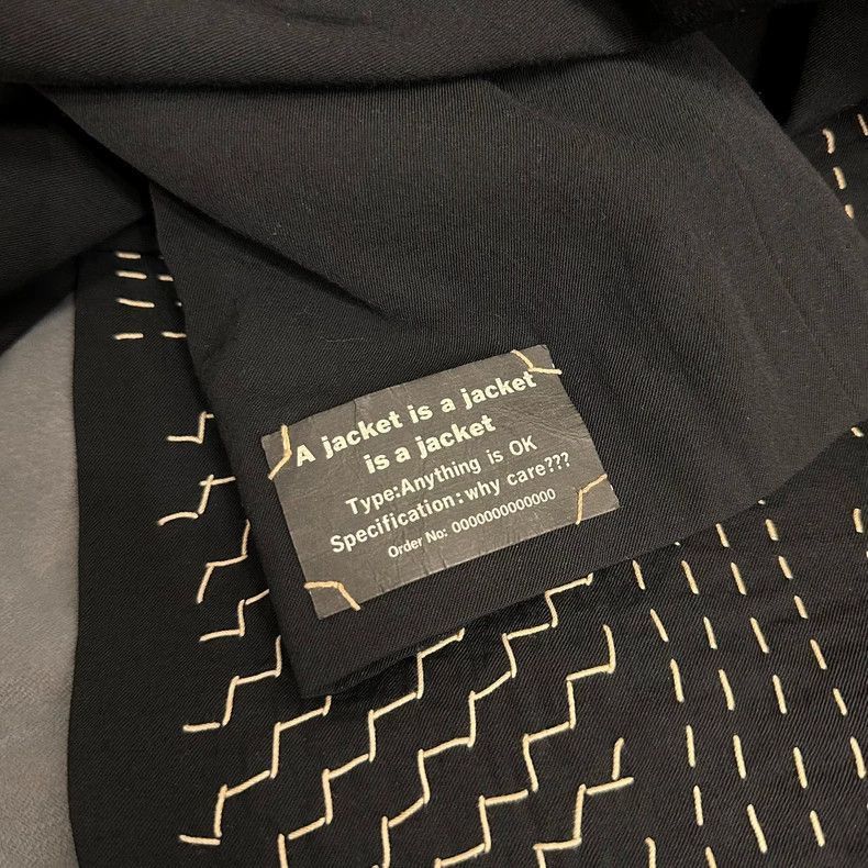 Yohji Yamamoto Yohji Yamamoto 95ss embroidered coat-2505 Size US M / EU 48-50 / 2 - 4 Thumbnail