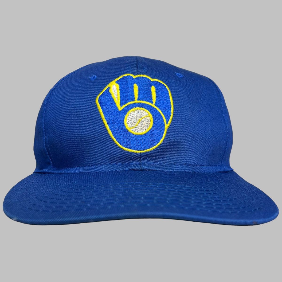 MLB × Vintage Vintage 1990s MLB Milwaukee Brewers Plain Logo Snapback Size ONE SIZE - 1 Thumbnail