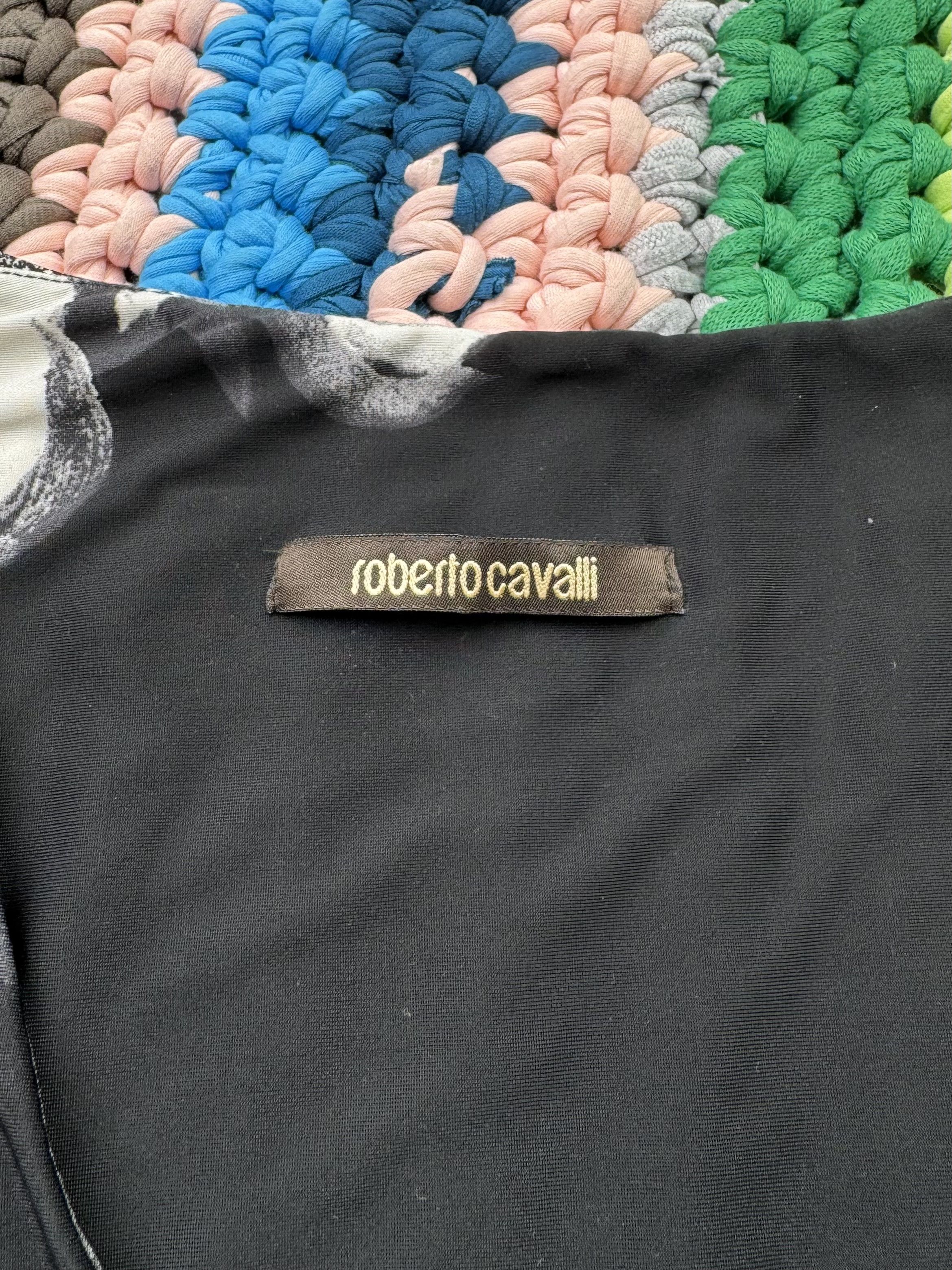 Roberto Cavalli Roberto Cavalli Vintage Long Sleeve (V303)(D10) Size L / US 10 / IT 46 - 3 Thumbnail
