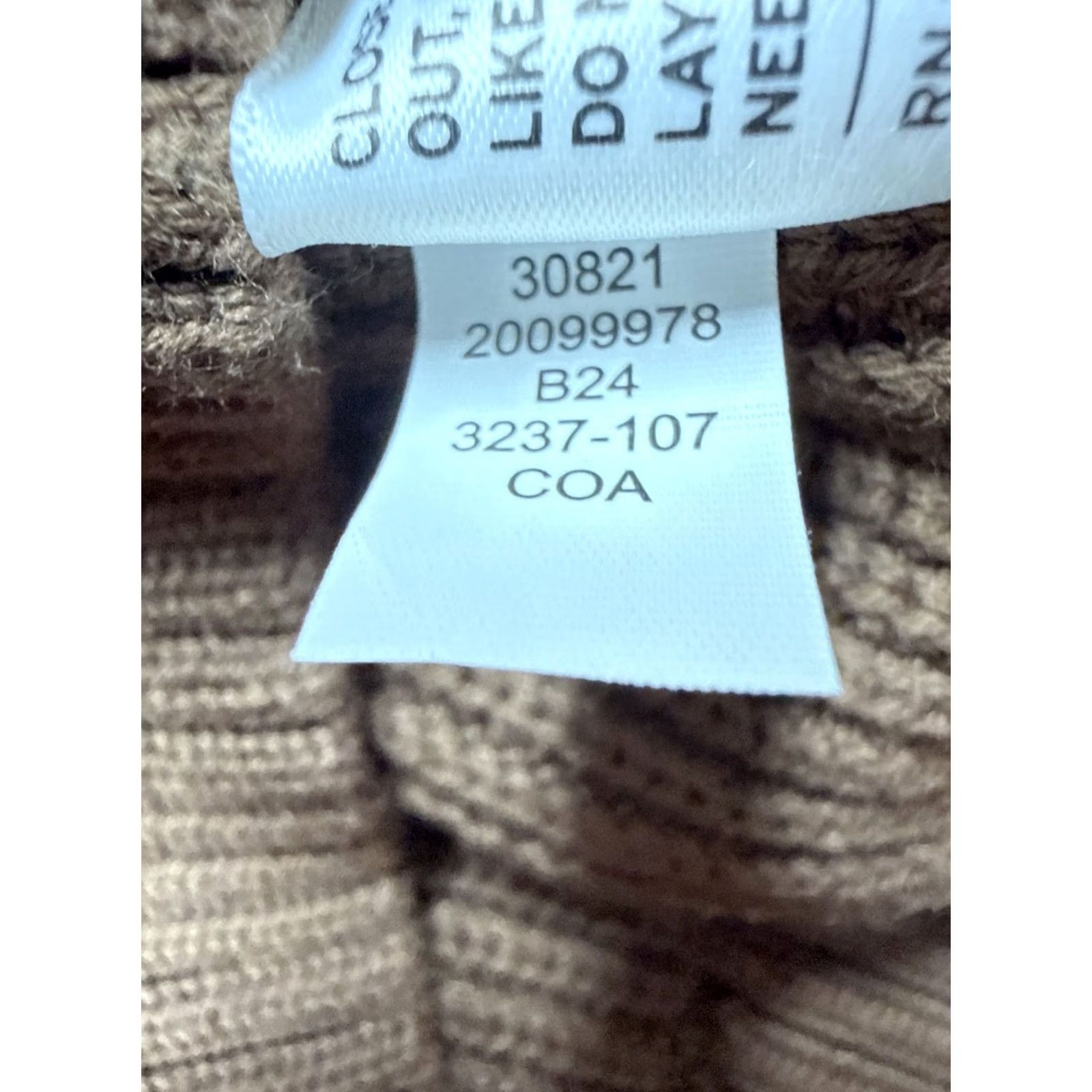 Duluth Trading Company DULUTH TRADING CO Brigadier Shawl Collar Brown Knit Sweater XLT Mens Pullover Size XLT Brown Knit Shawl Collar Sweater Size US XL / EU 56 / 4 - 8 Thumbnail
