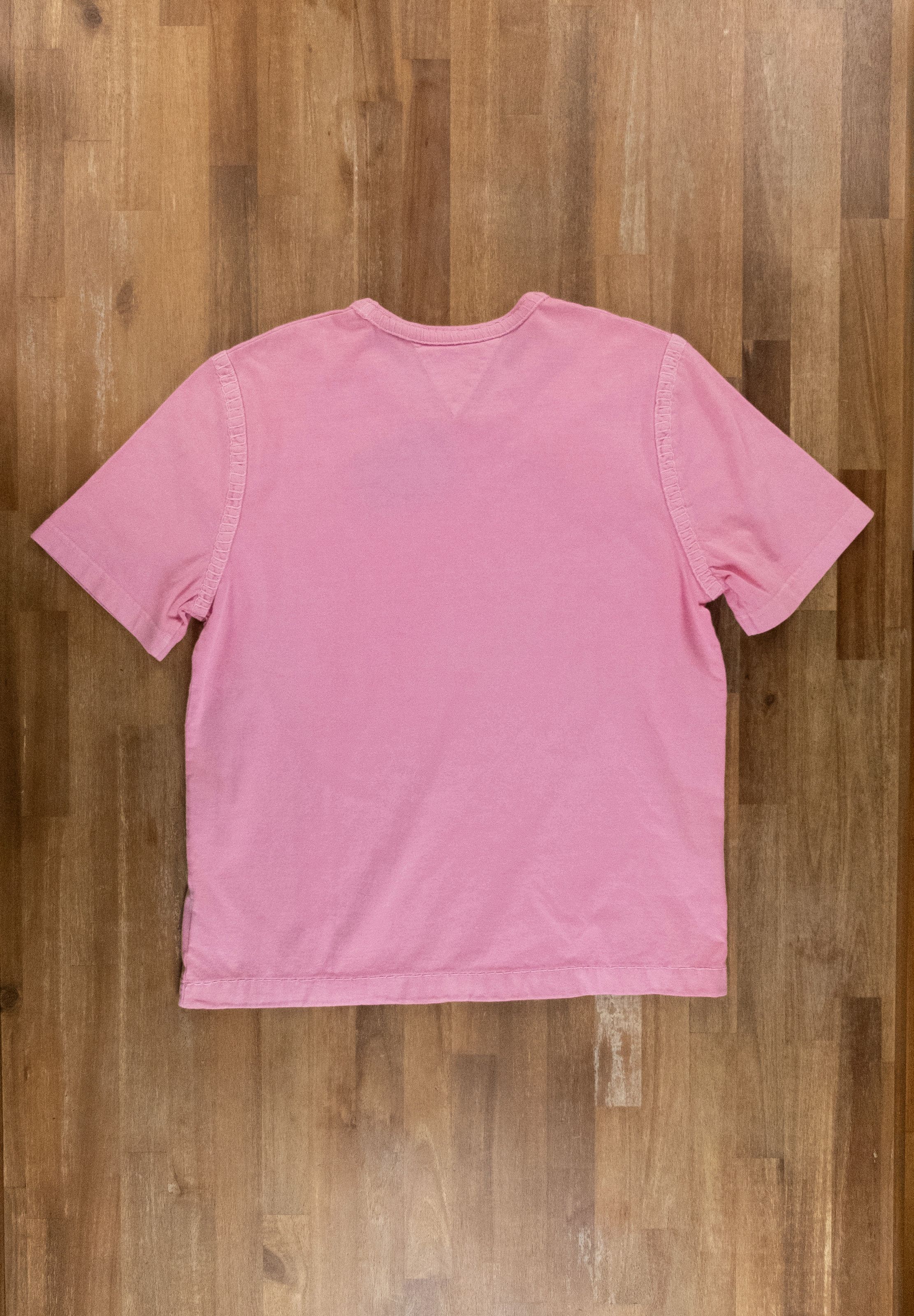 Bottega Veneta BOTTEGA VENETA Overlock light pink cotton t-shirt Large q Size L / US 10 / IT 46 - 9 Thumbnail
