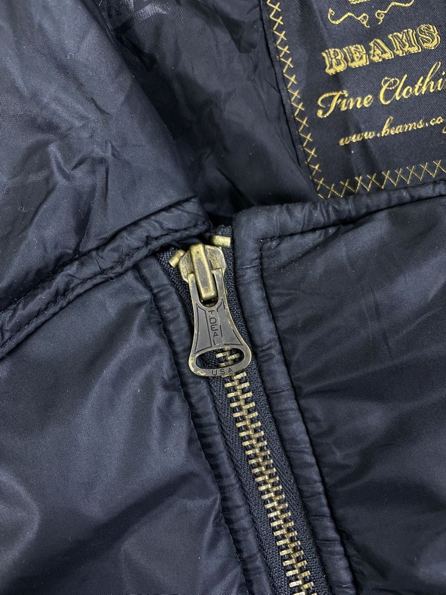 Beams Plus Vintage BEAMS Japan Punk Rock Motorcycle Puffer Jacket Size US S / EU 44-46 / 1 - 10 Thumbnail