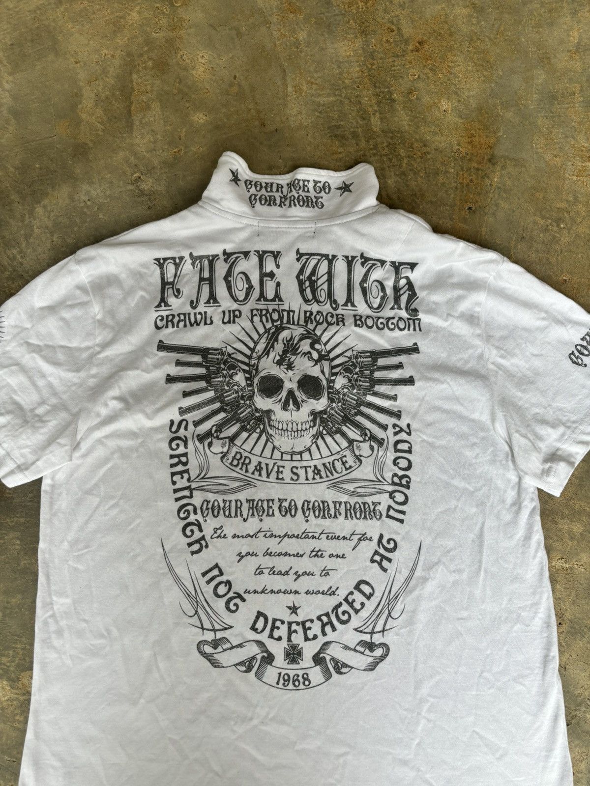 Hysteric Glamour Y2k Ewoyal Skull Ifsixwasnine Punk Style Zip Tshirt Size US L / EU 52-54 / 3 - 3 Thumbnail
