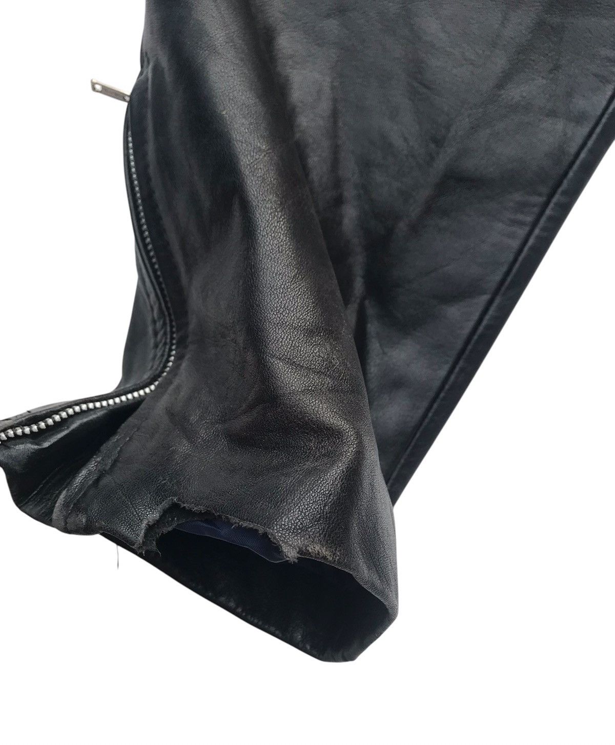 Leather Vintage Inoue Genuine Leather Riding Biker Pants Size US 33 - 12 Thumbnail