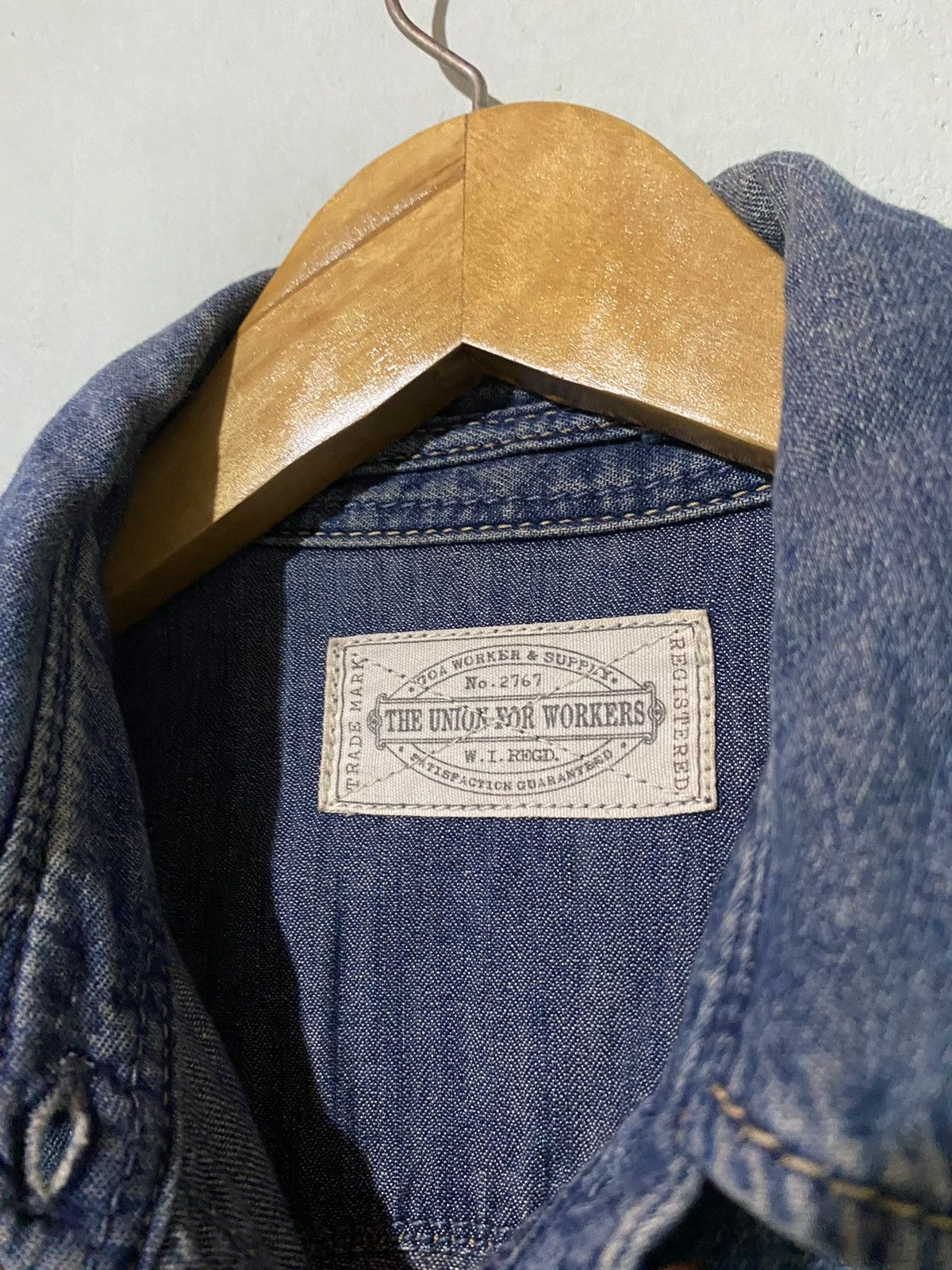 Beauty Beast × Hysteric Glamour × Japanese Brand GOA Denim Button Long Sleeve Size US M / EU 48-50 / 2 - 5 Thumbnail
