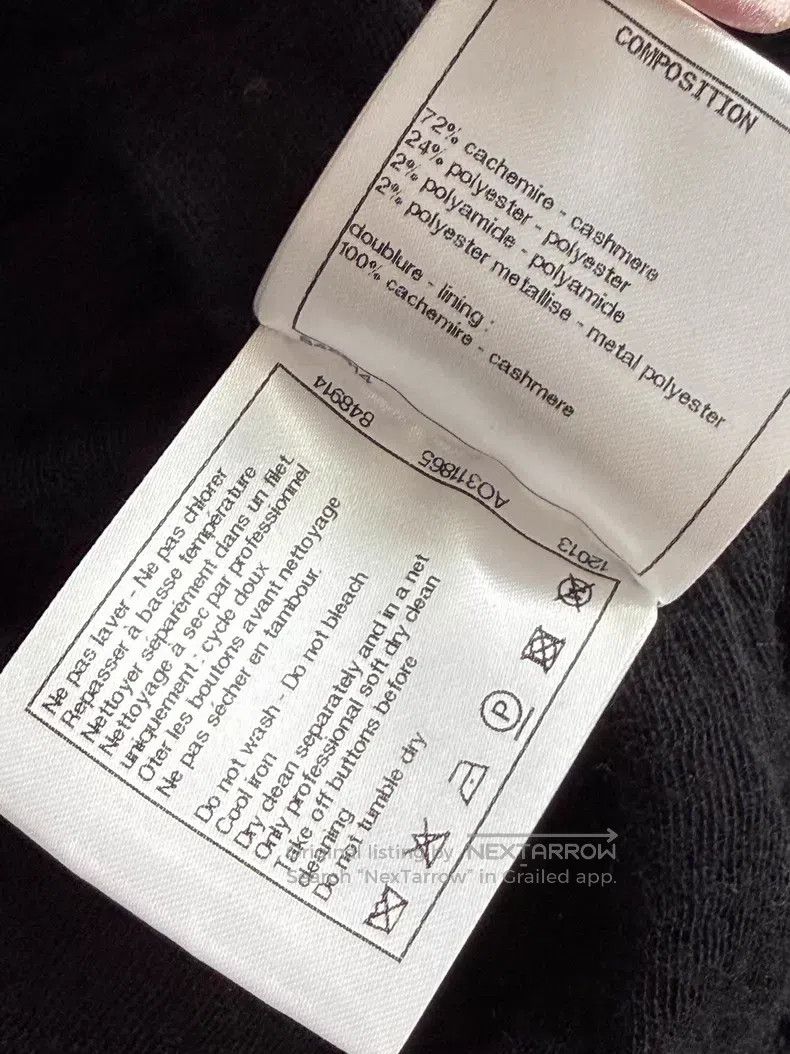 Chanel Chanel Mantianxing four-pocket diamond buckle round-neck l Size XS / US 0-2 / IT 36-38 - 9 Thumbnail