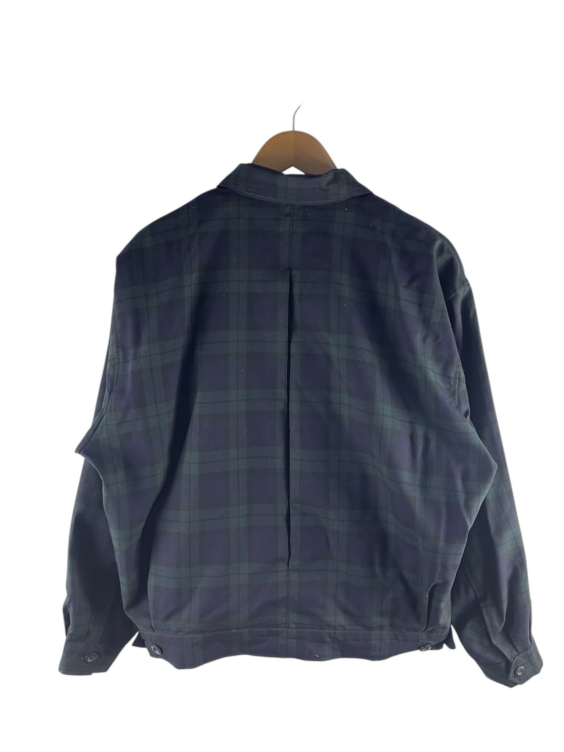 Issey Miyake Vintage Miyake Design Studio Plaid Blouson Jacket Size L / US 10 / IT 46 - 2 Thumbnail