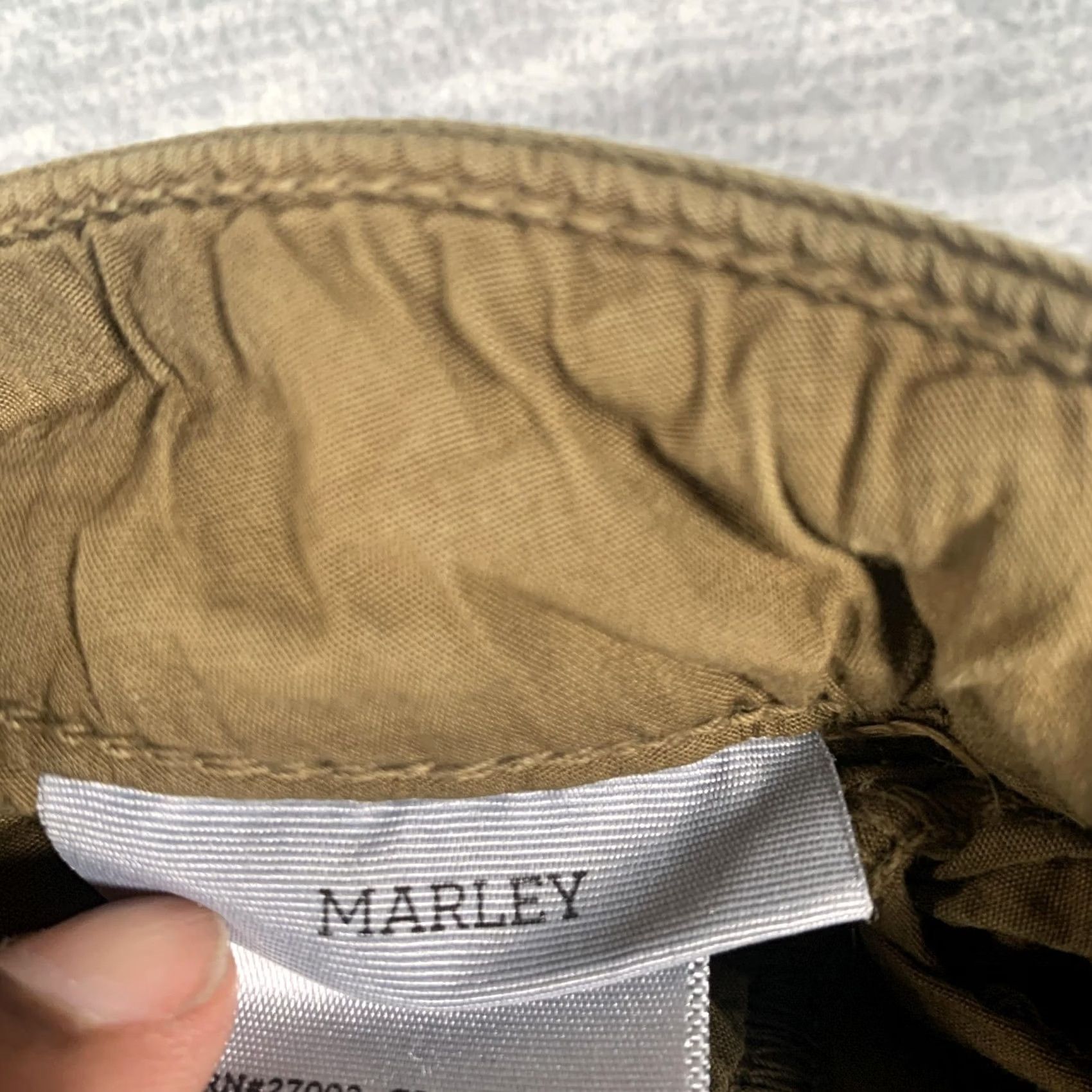 Paige Paige Marley Skinny Jeans Womens 27 Green Low Rise Moto Ankle Zip Stretch Denim Size 27" / US 4 / IT 40 - 6 Thumbnail