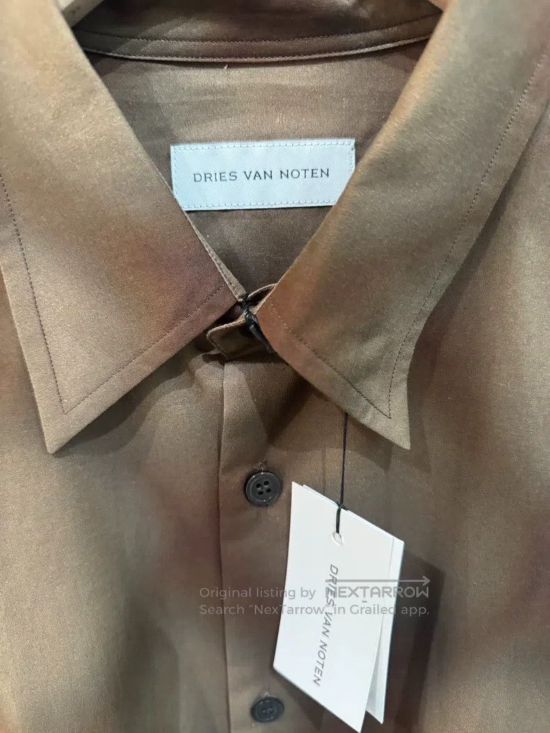 Dries Van Noten Dries Van Noten Loose long-sleeved shirts for spring and s Size M / US 6-8 / IT 42-44 - 3 Thumbnail