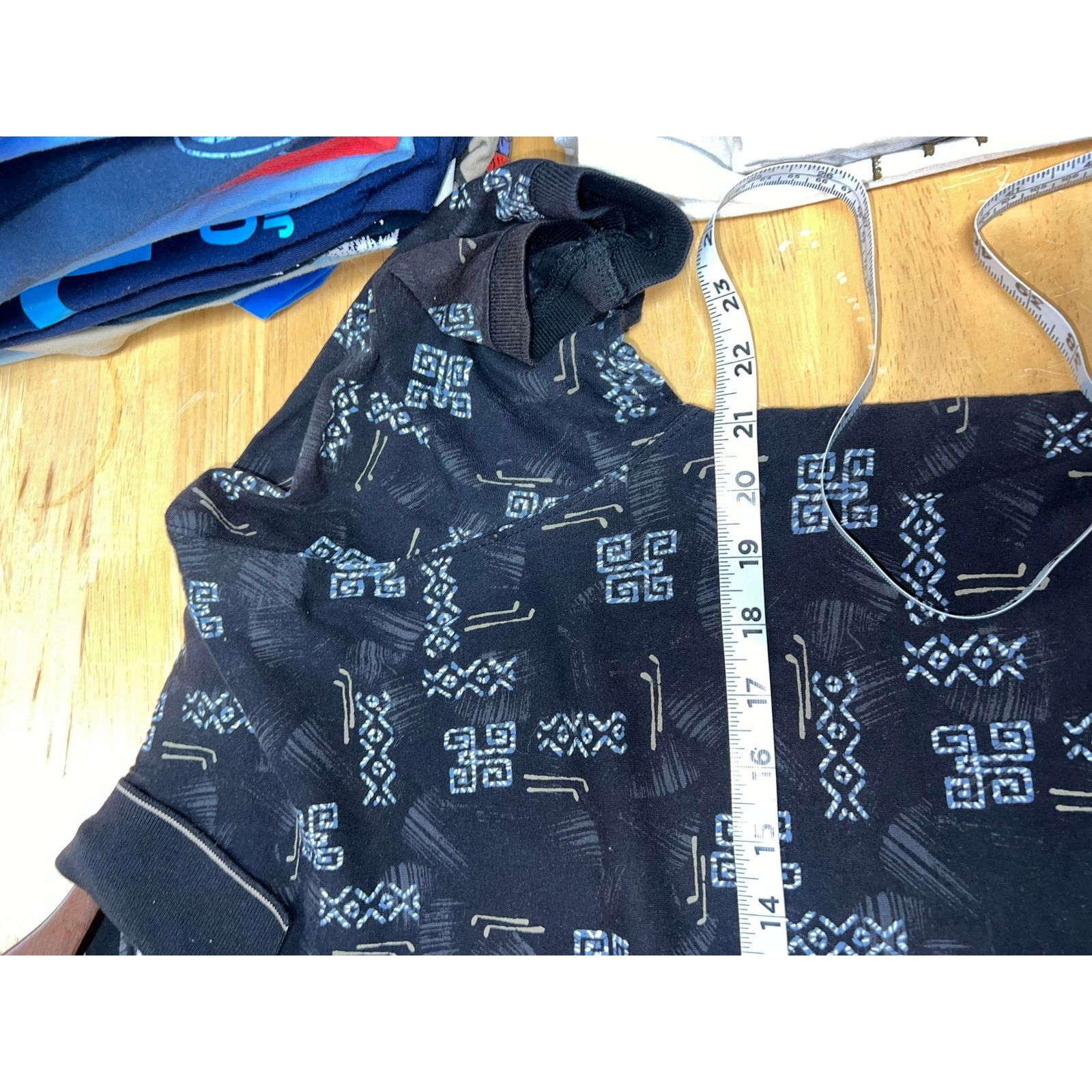 Vintage Vintage Knightsbridge Aztec Polo Shirt large VTG Mens L Size US L / EU 52-54 / 3 - 7 Thumbnail