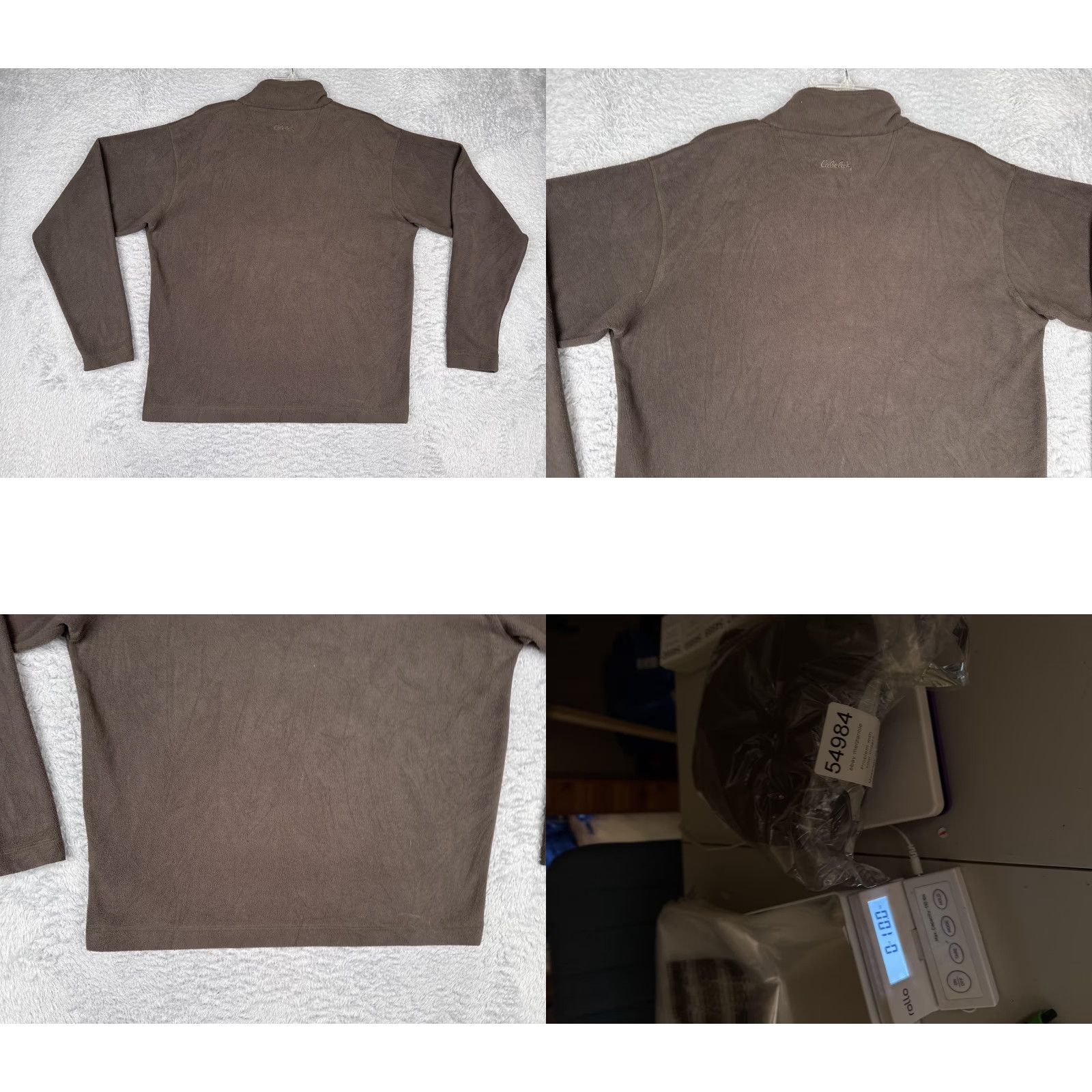 Vintage Cabela's Fleece Pullover Mens M Brown 1/4 Zip Mock Neck Outdoor Hiking Shirt Sweater Casual Outdoor Mens Size US M / EU 48-50 / 2 - 9 Thumbnail