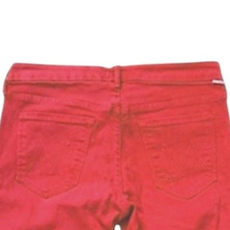 MOTHER Mother Red Jeans | Size 29 Size 30" / US 8 / IT 44 - 4 Thumbnail