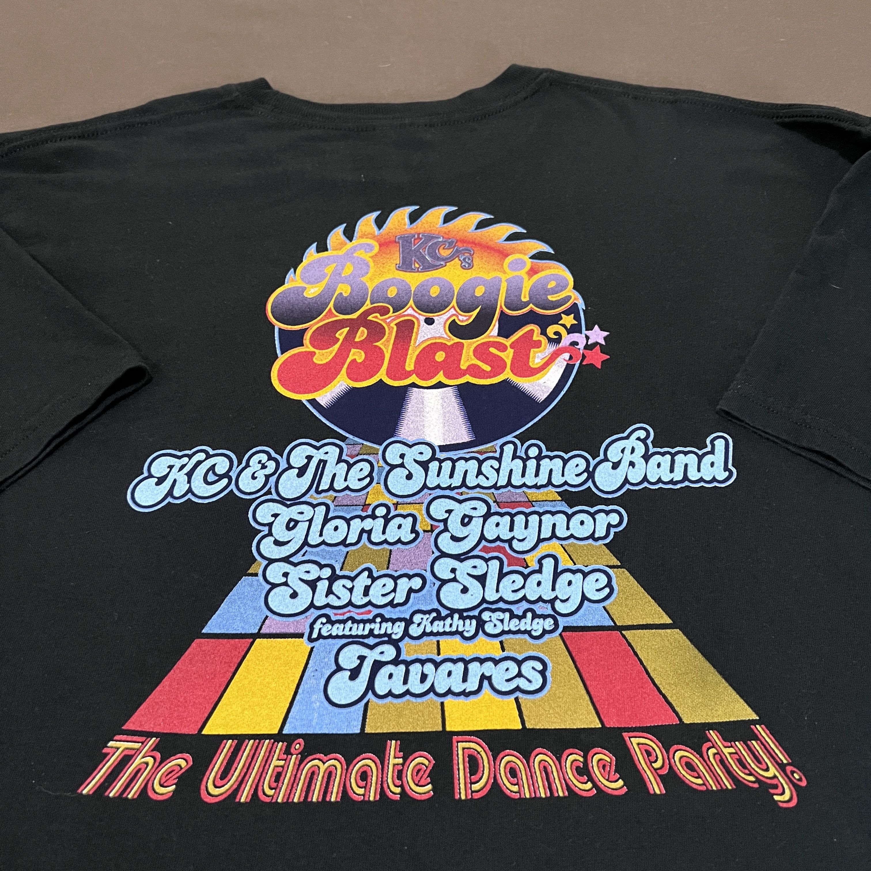 Band Tees × Rap Tees × Vintage Vintage KC & The Sunshine Gloria Gaynor Sister Sledge Tee Size US XL / EU 56 / 4 - 1 Thumbnail