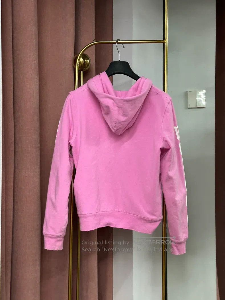 Balenciaga Balenciaga Pink letter logo sweater coat long sleeve top Size US S / EU 44-46 / 1 - 3 Thumbnail
