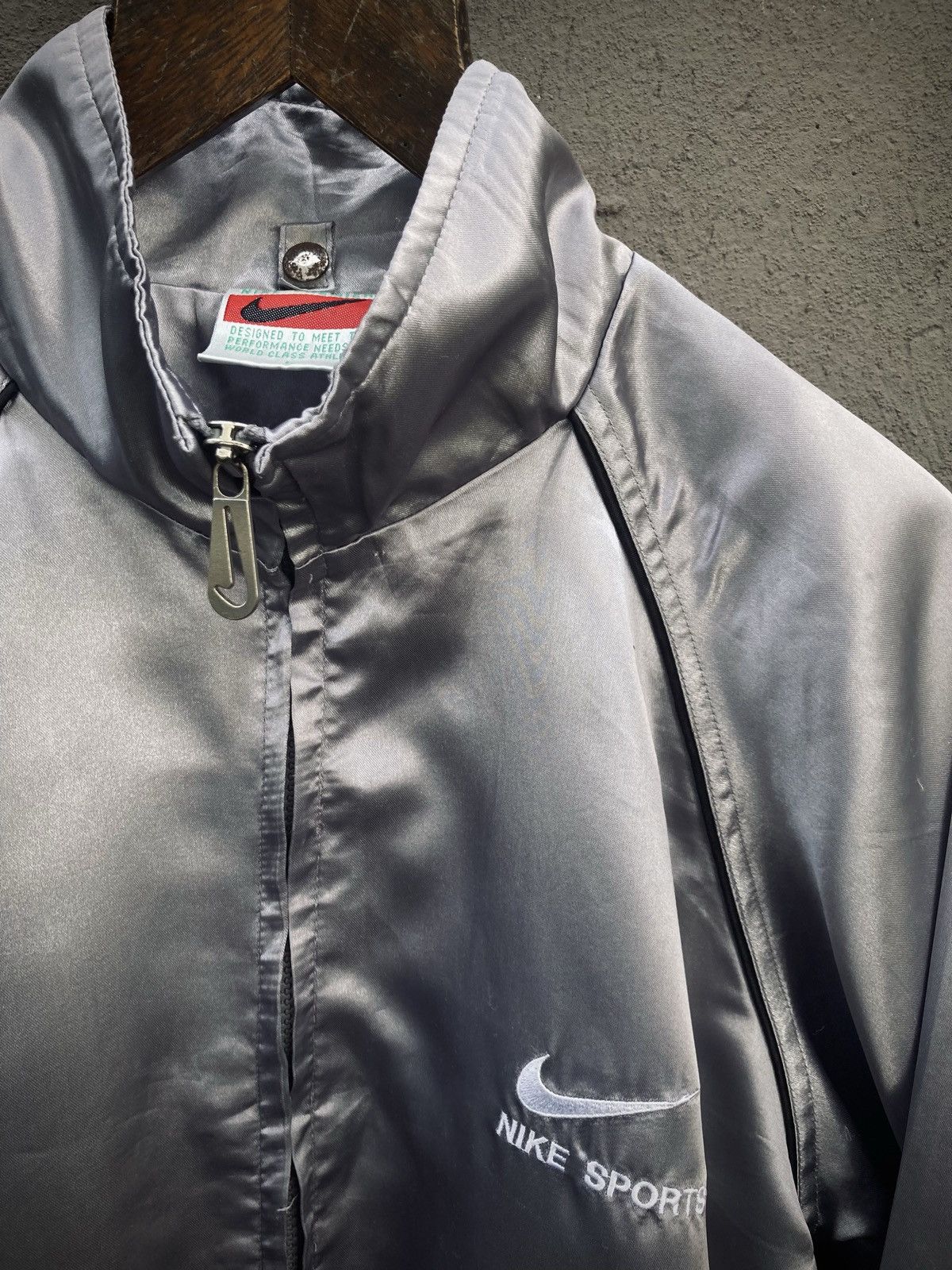 Nike × Vintage Vintage 90s Nike Premier Platinum Jacket Size US M / EU 48-50 / 2 - 4 Thumbnail
