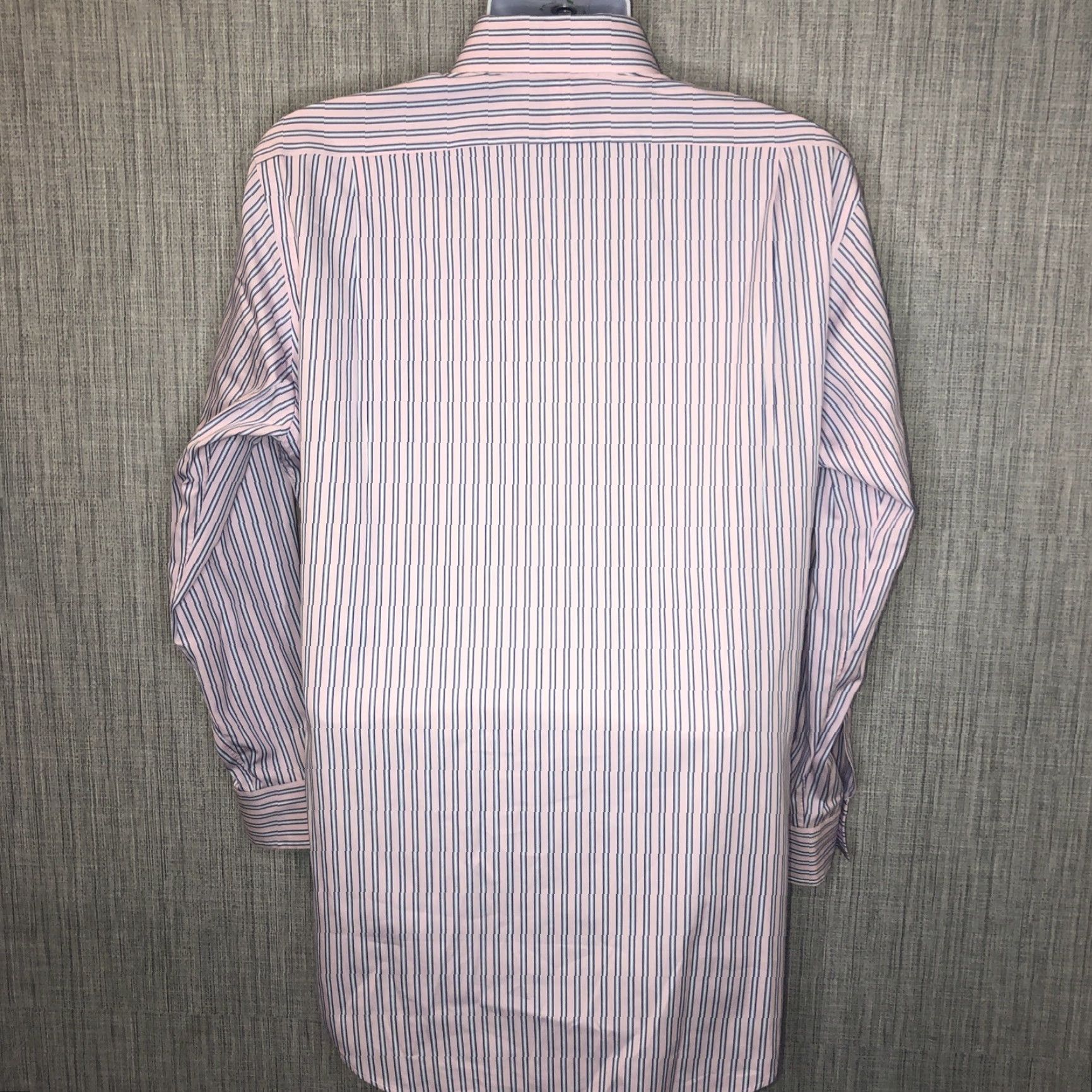 Polo Ralph Lauren Polo Ralph Lauren Striped Shirt Regent Mens 16.5 Pink Long Sleeve Dress Shirt Size US L / EU 52-54 / 3 - 3 Thumbnail