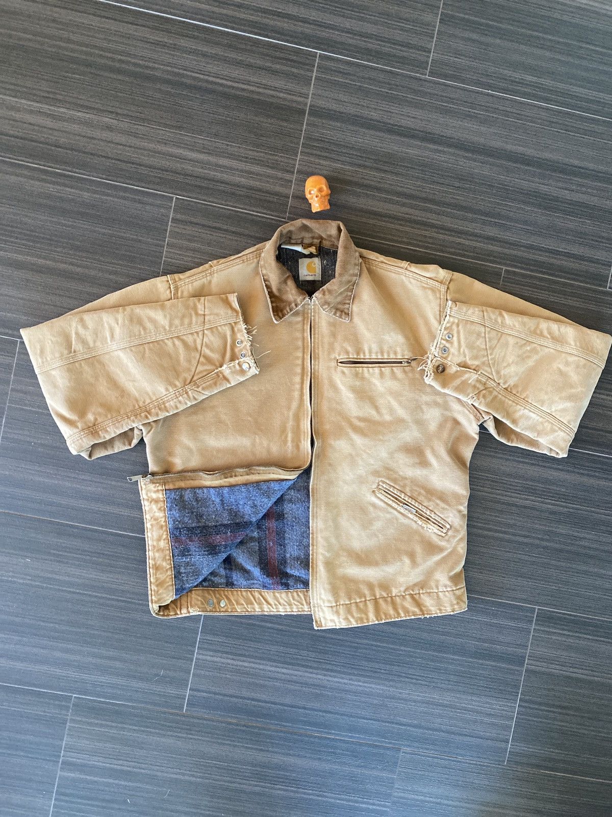 Carhartt Vintage 80s Carhartt work jacket L Size US L / EU 52-54 / 3 - 1 Thumbnail