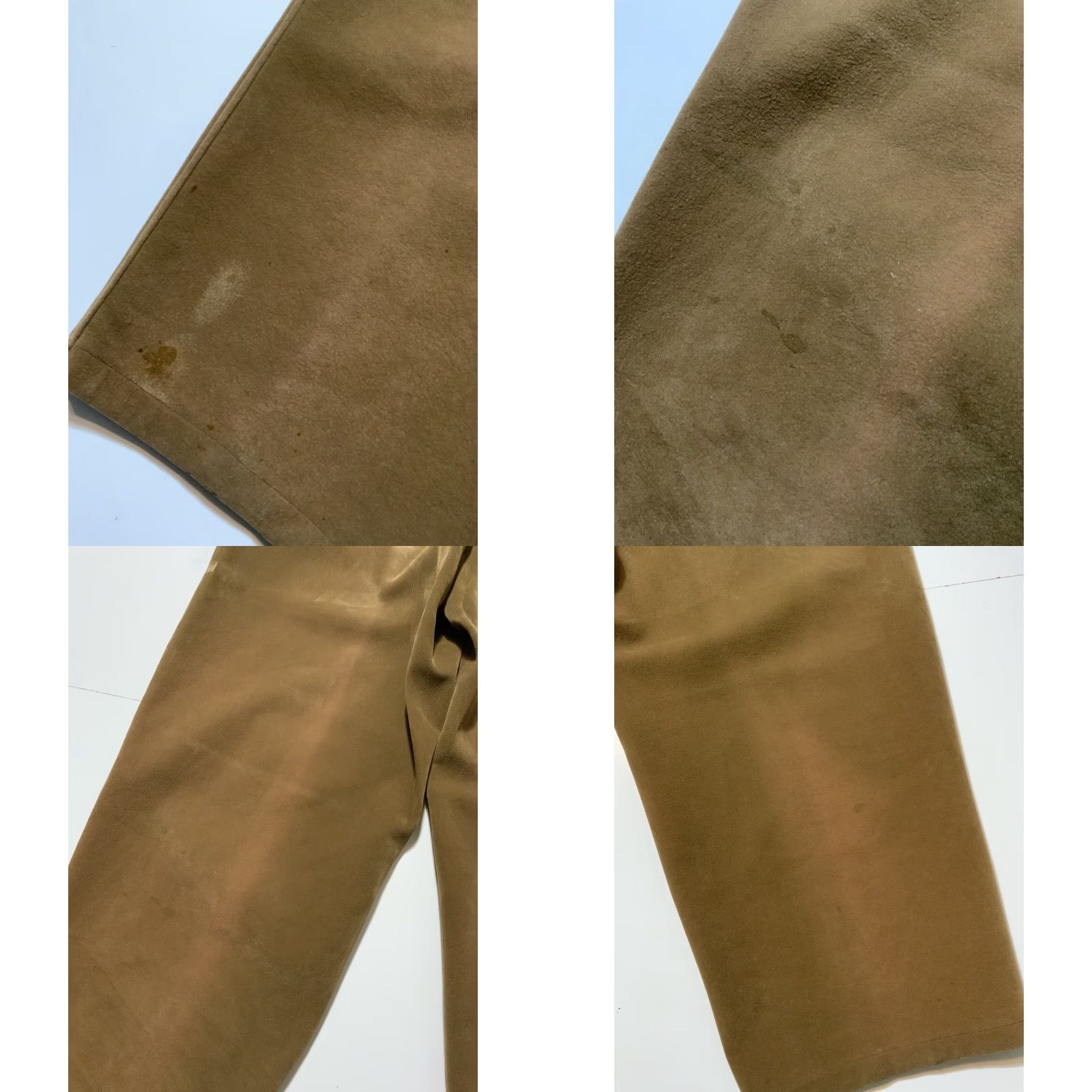 Pelle Pelle VINTAGE Pelle Pelle City Slicker Faux Suede Leather Pants Sz. 36 Men Pants 90s Y2K 2000s Brown Baggy Loose - Inseam 29 Size US 36 / EU 52 - 9 Thumbnail