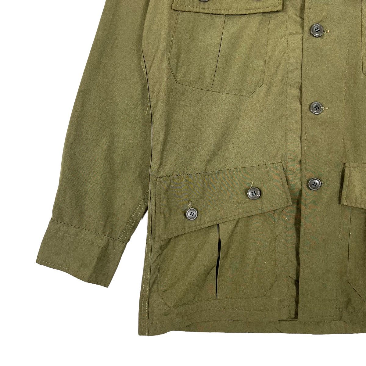 Japanese Brand 🔥 VINTAGE MILITARY SLANK POCKET SHIRT JACKET Size US L / EU 52-54 / 3 - 2 Thumbnail