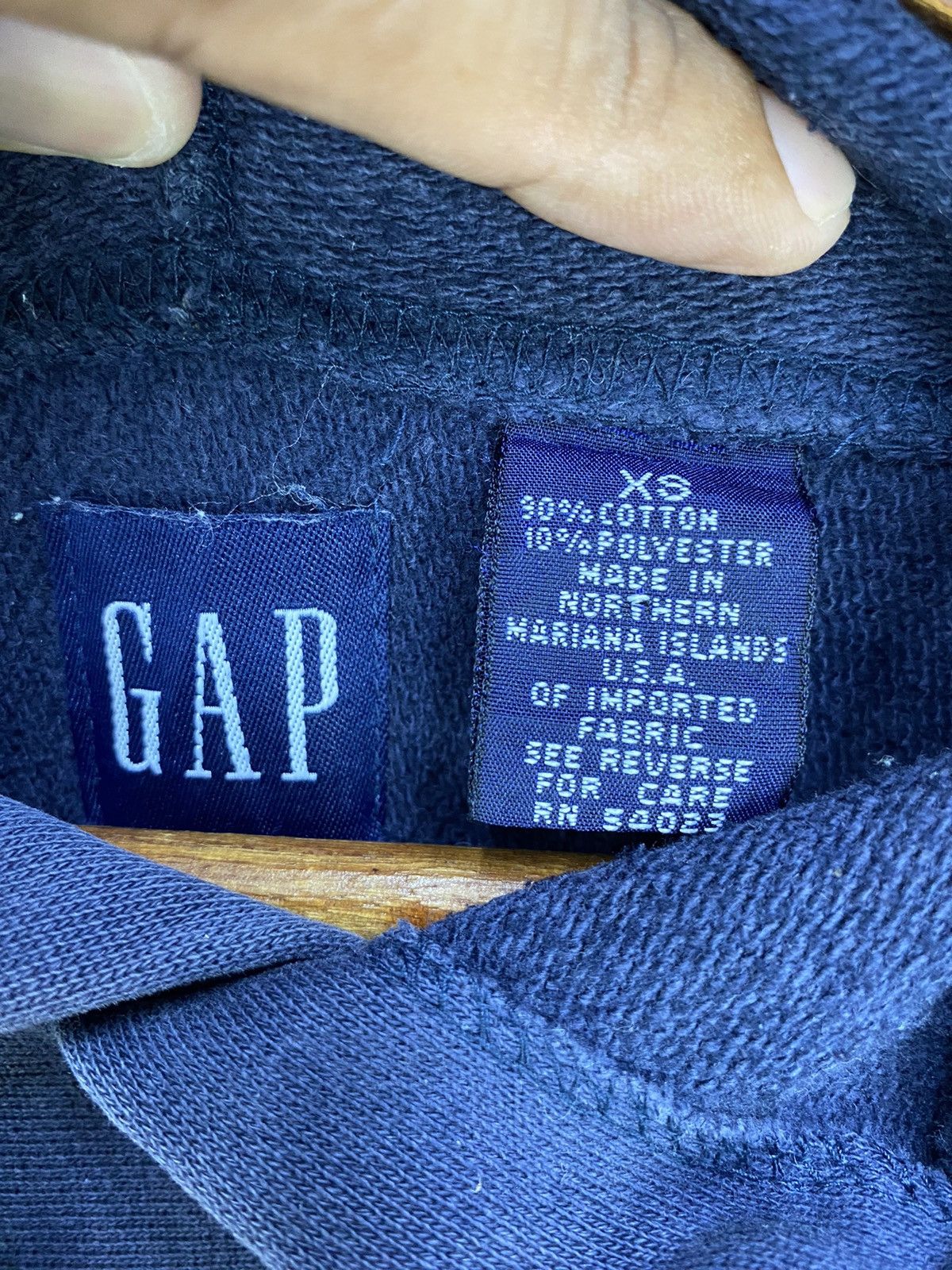 Gap Vintage Gap Athletic Hoodie Spellout Blue Size XS fits L Size US XS / EU 42 / 0 - 9 Thumbnail