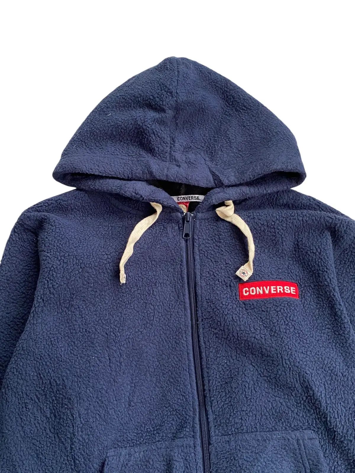 Converse × Vintage Vtg Converse Hoodie Fleece Size US M / EU 48-50 / 2 - 3 Thumbnail