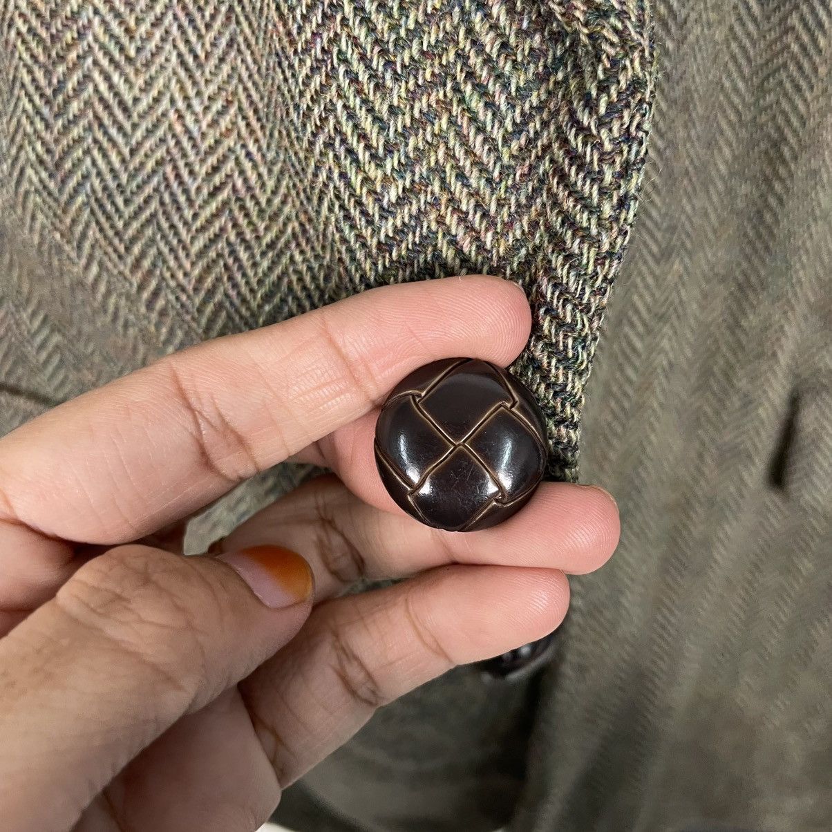 Oscar De La Renta Oscar De La Renta Herringbone Blazer Size US M / EU 48-50 / 2 - 14 Thumbnail