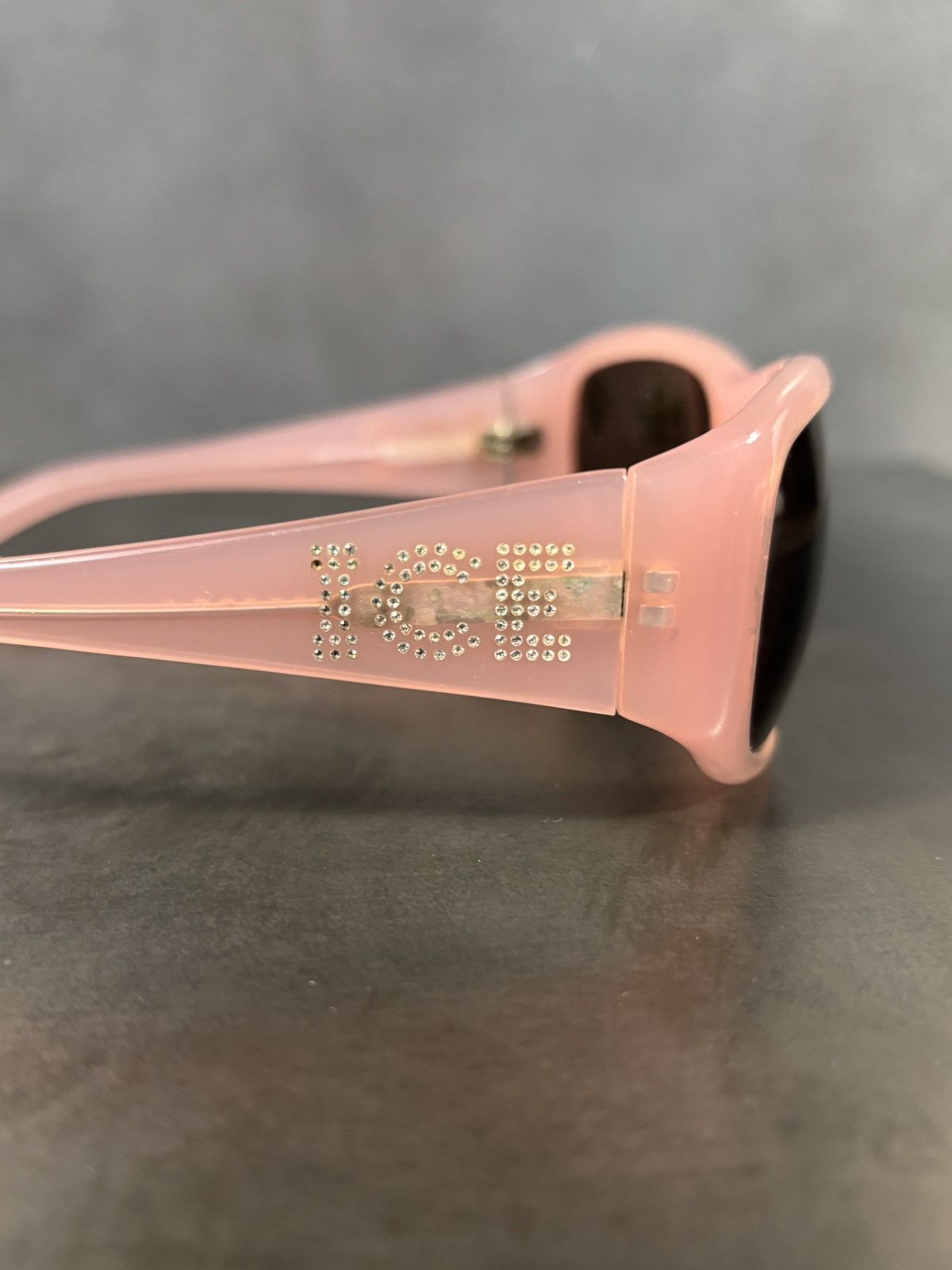 Iceberg 2000s ICEBERG Sunglasses Y2K Vintage Rhinestone Pink Jewel Size ONE SIZE - 7 Thumbnail