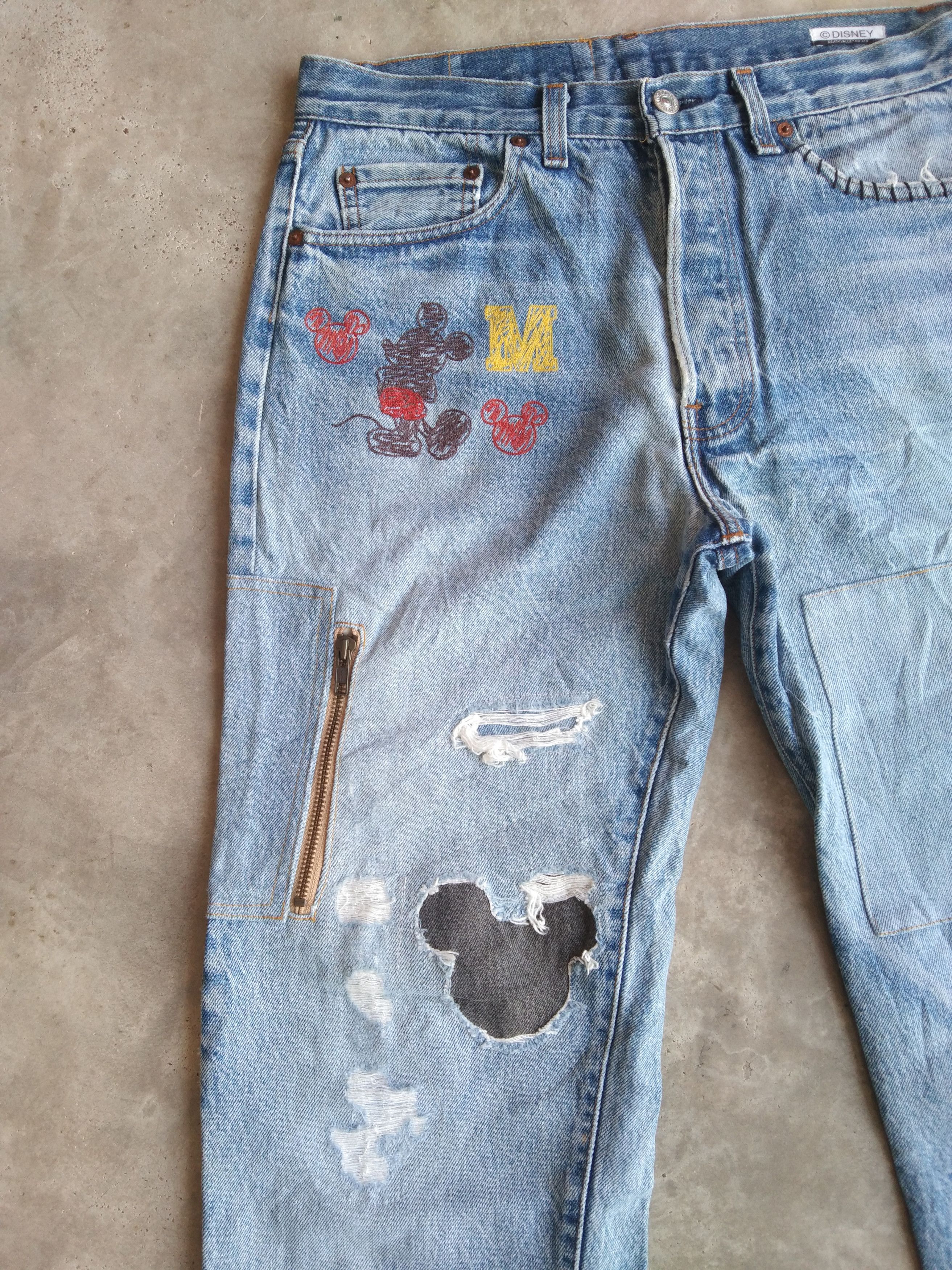Levi's 80s Vintage Levi's 501 x Disney Made In USA Jeans 32x34 Size US 32 / EU 48 - 12 Thumbnail