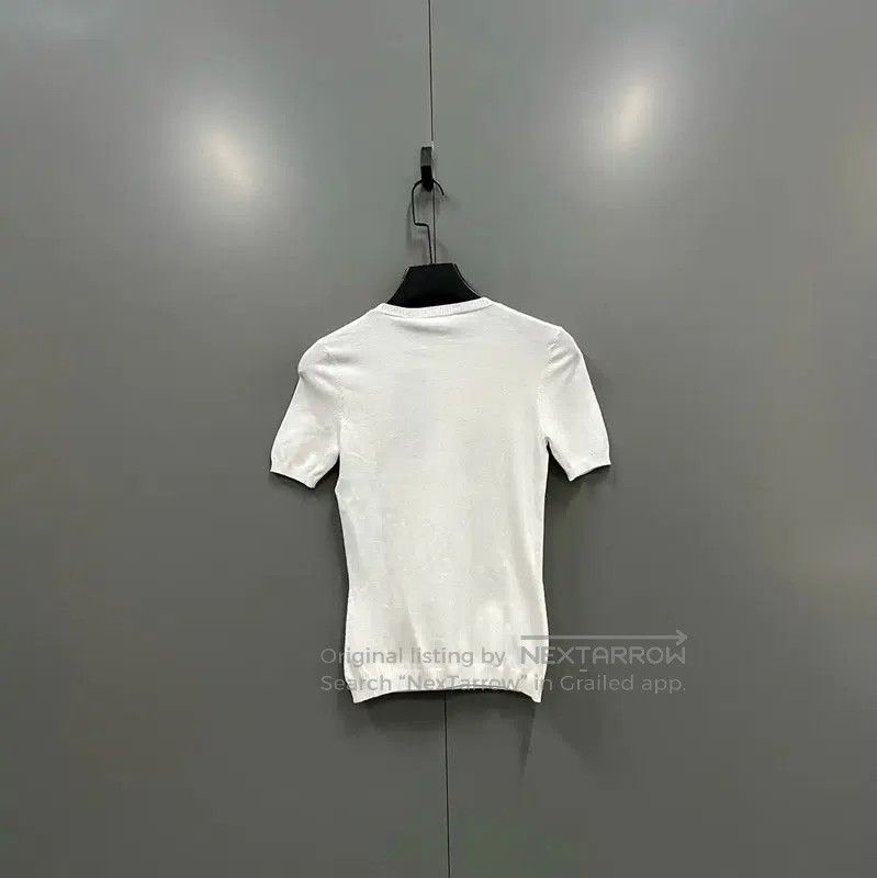 Versace Versace Summer White Cotton Short-Sleeve T-Shirt . Size XXS / US 00 / IT 34 - 2 Thumbnail