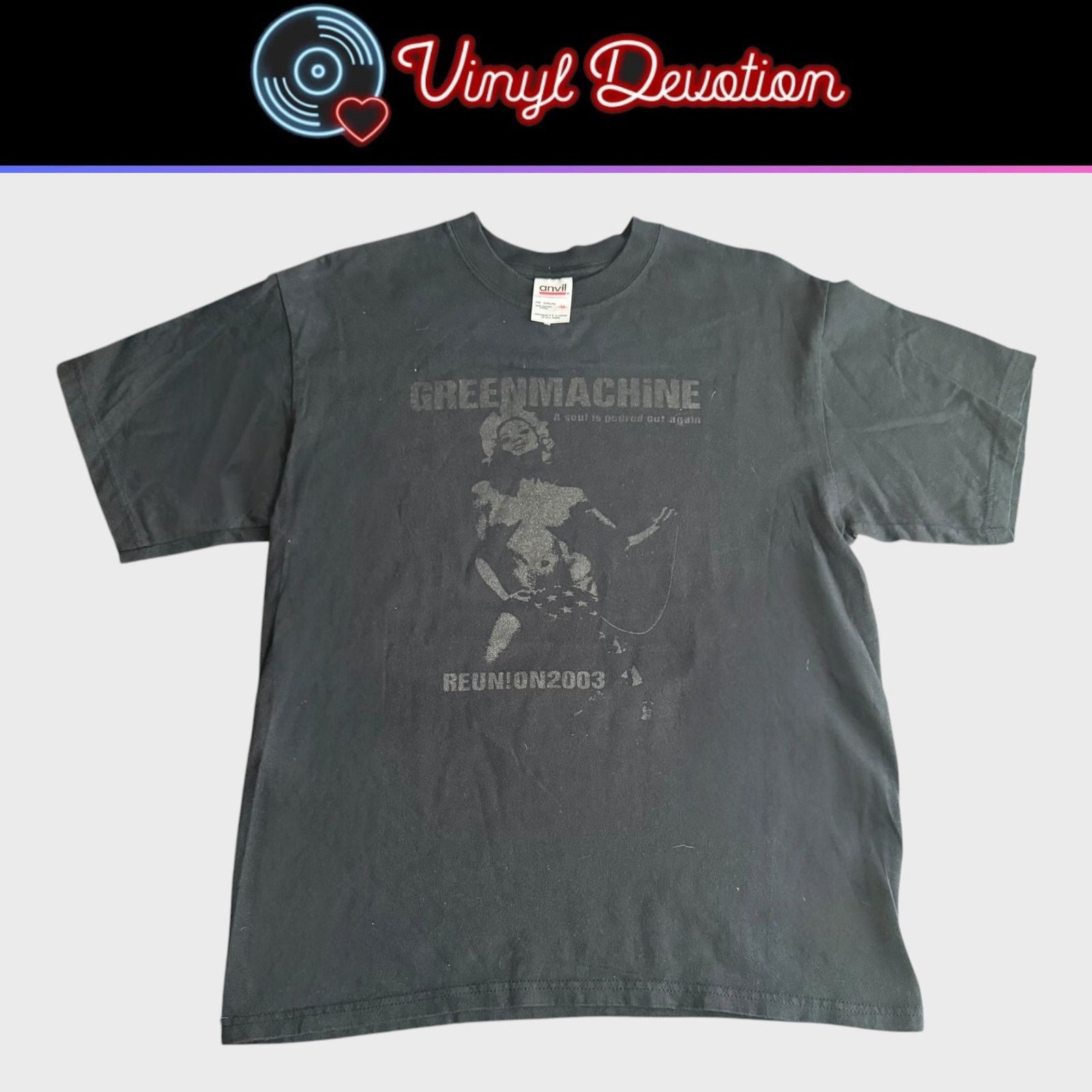 Band Tees GREENMACHiNE Band 2003 Vintage Shirt Size M Japanese Stoner Size US M / EU 48-50 / 2 - 1 Thumbnail