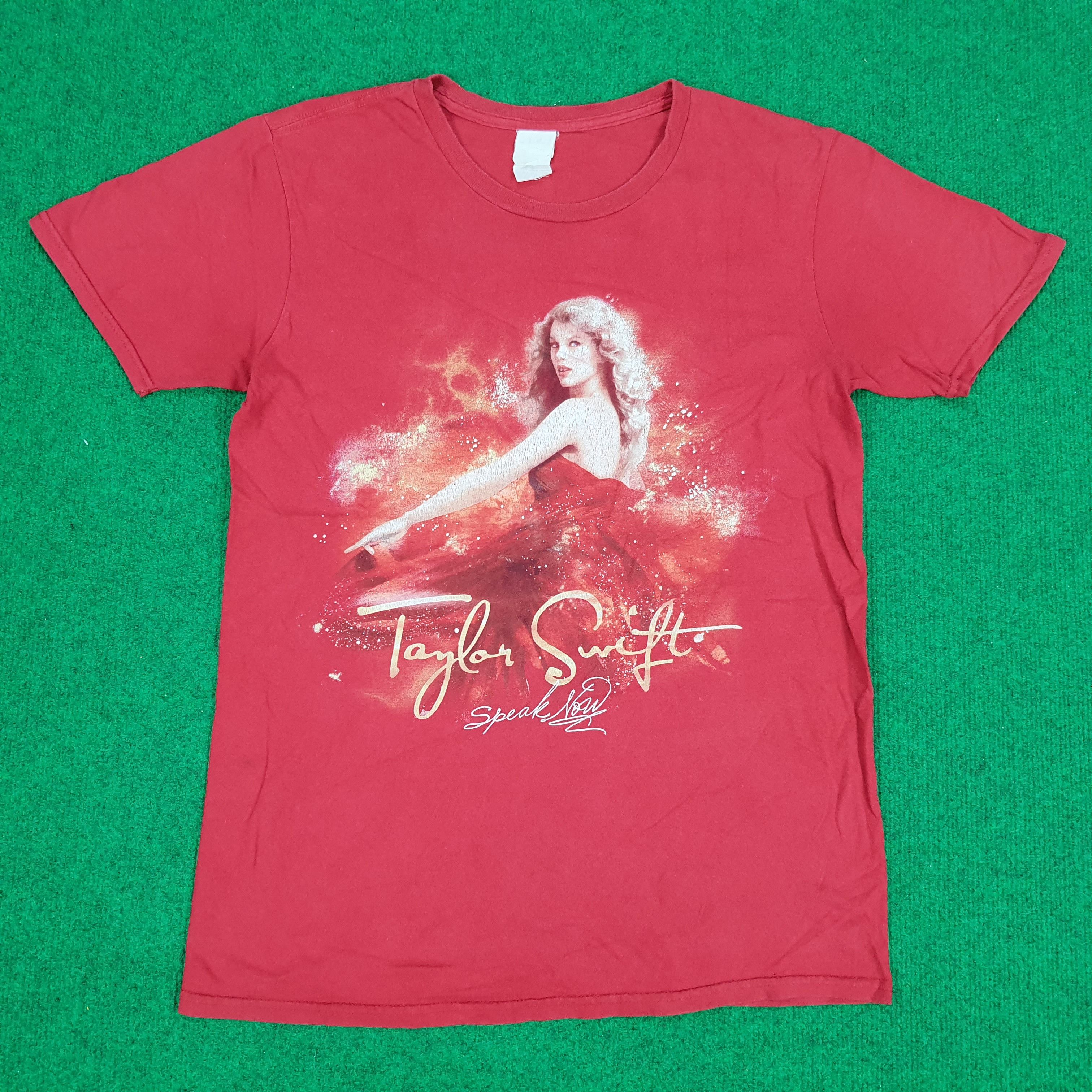 Band Tees × Vintage Vintage Taylor Swift Speak Now Tour Tshirt Size US S / EU 44-46 / 1 - 1 Thumbnail