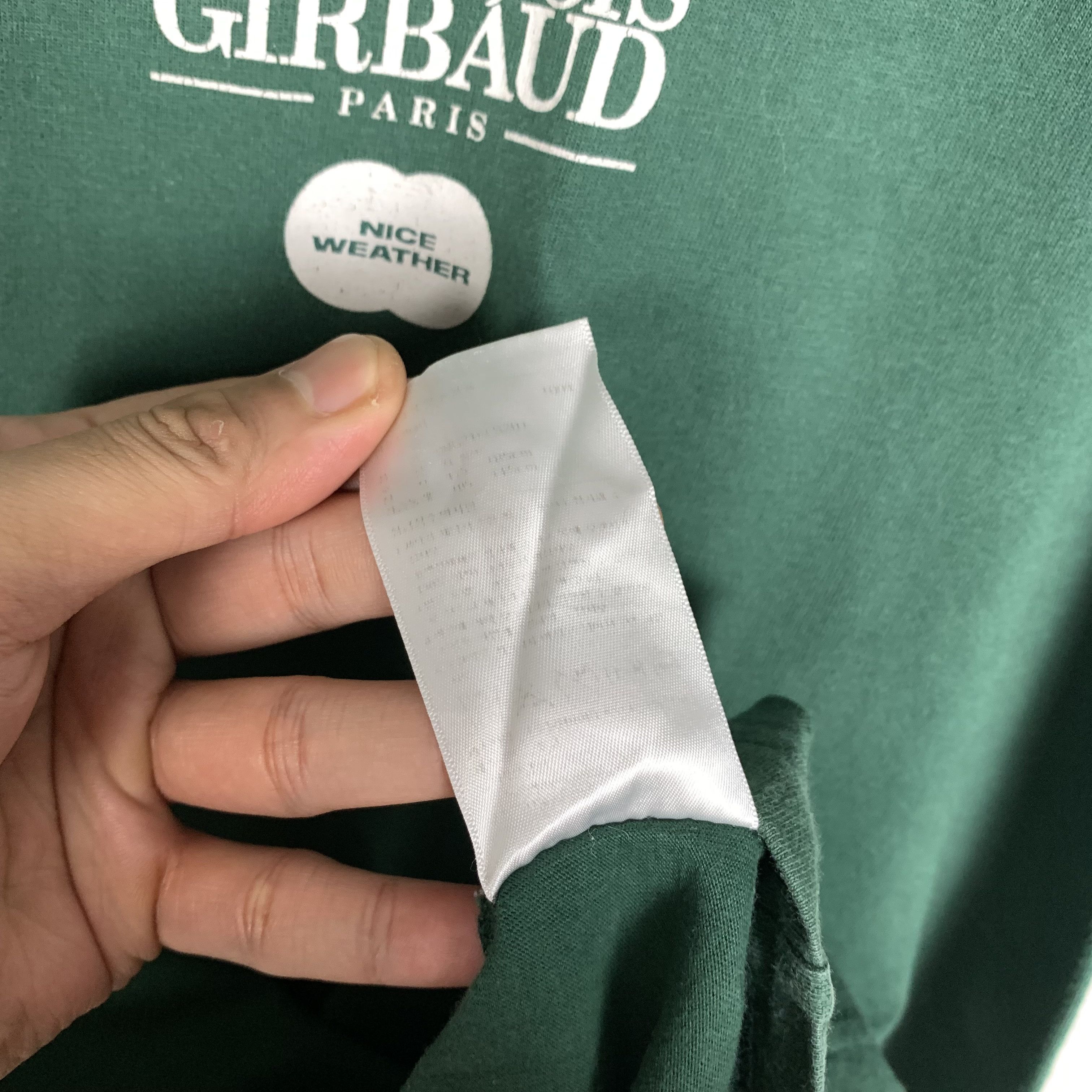 Marithe + Francois Girbaud Girbaud x Nice Weather Longsleeve Tshirt Size US XL / EU 56 / 4 - 7 Thumbnail