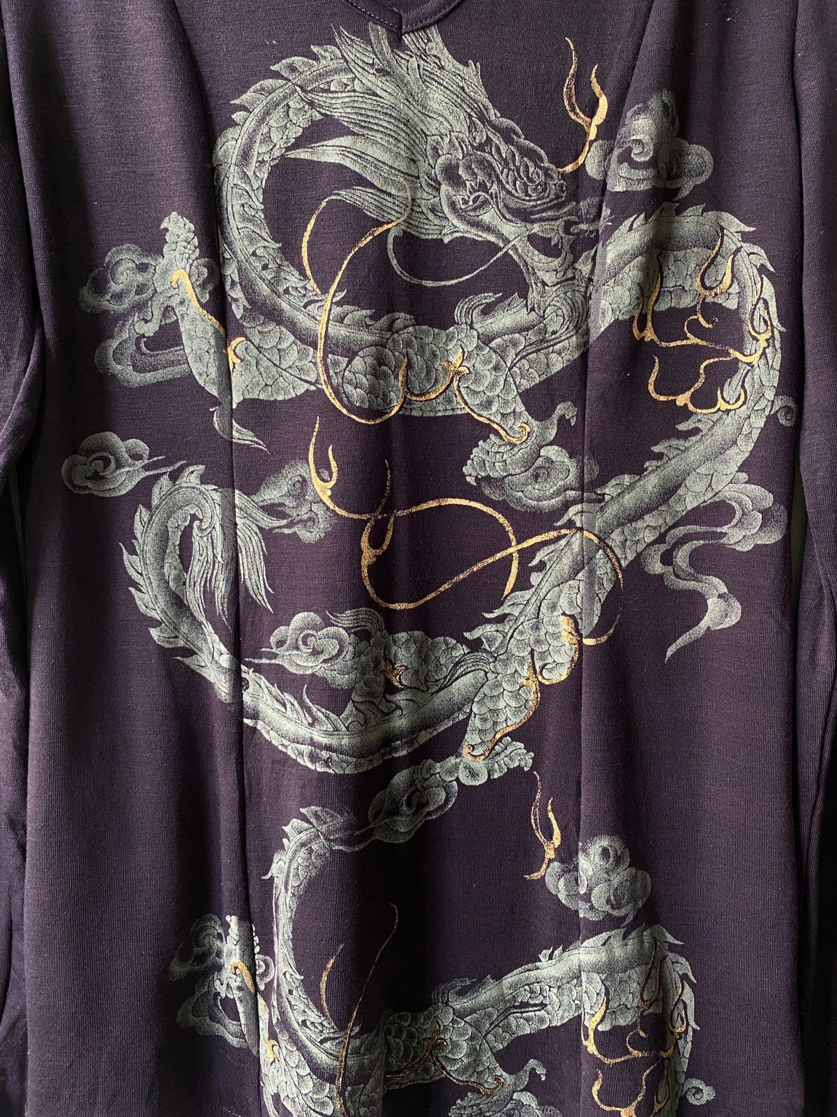 14th Addiction × If Six Was Nine × Japanese Brand Dragonmania By Odds On Japan Design Long Sleeve Strechable Size US M / EU 48-50 / 2 - 5 Thumbnail