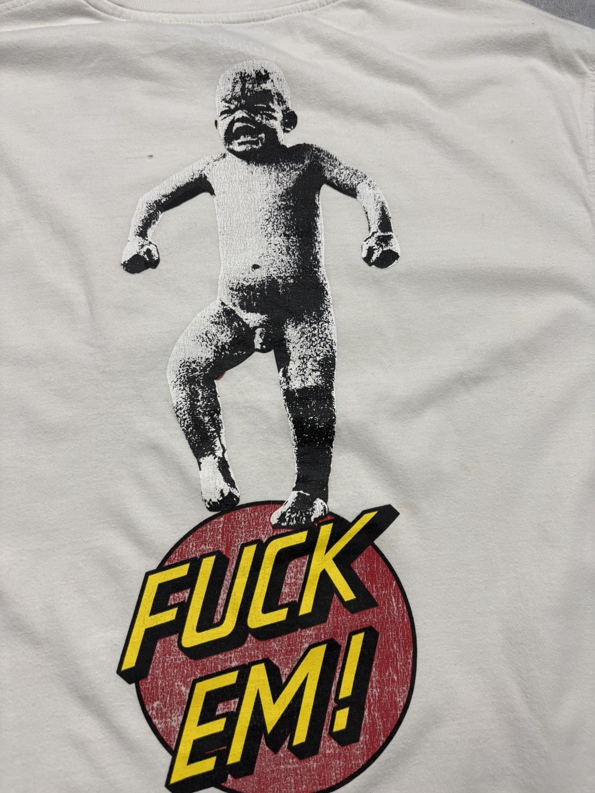 Santa Cruz Skateboards Vintage Santa Cruz “Fuck Em!” Graphic T Shirt Y2K Streetwear Size US L / EU 52-54 / 3 - 5 Thumbnail