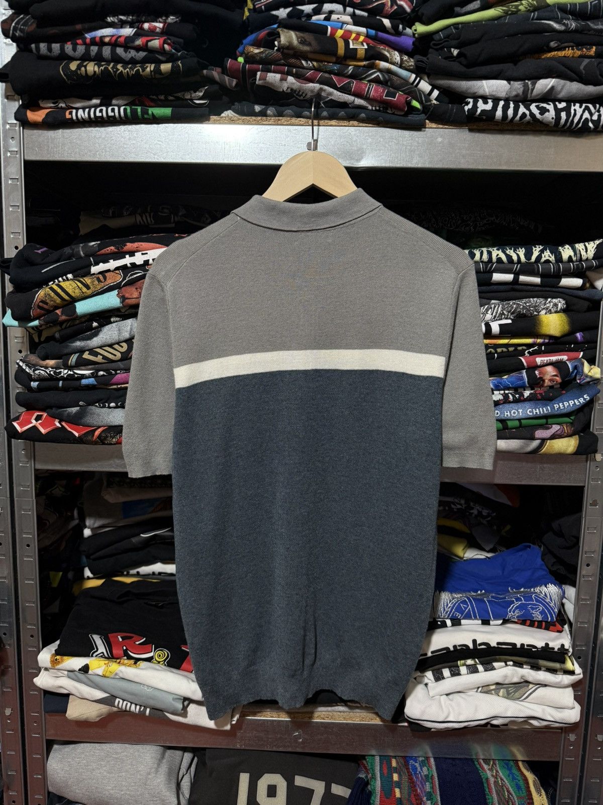Reiss Luxury Reiss Cairns Colour Block Street Fashion Polo Shirt Size US M / EU 48-50 / 2 - 2 Thumbnail