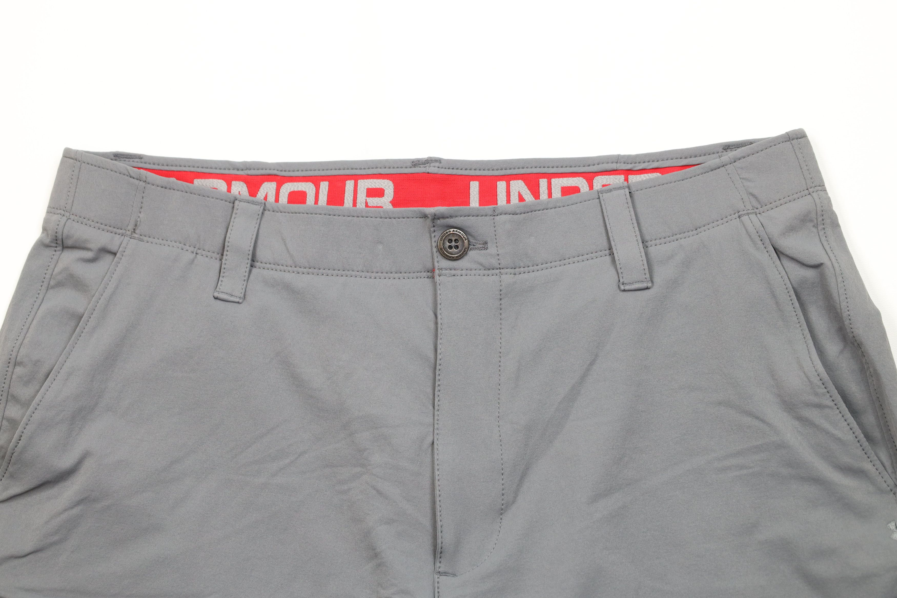 Under Armour Under Armour HeatGear Stretch Golfing Golf Chino Shorts Gray Size US 38 / EU 54 - 2 Thumbnail