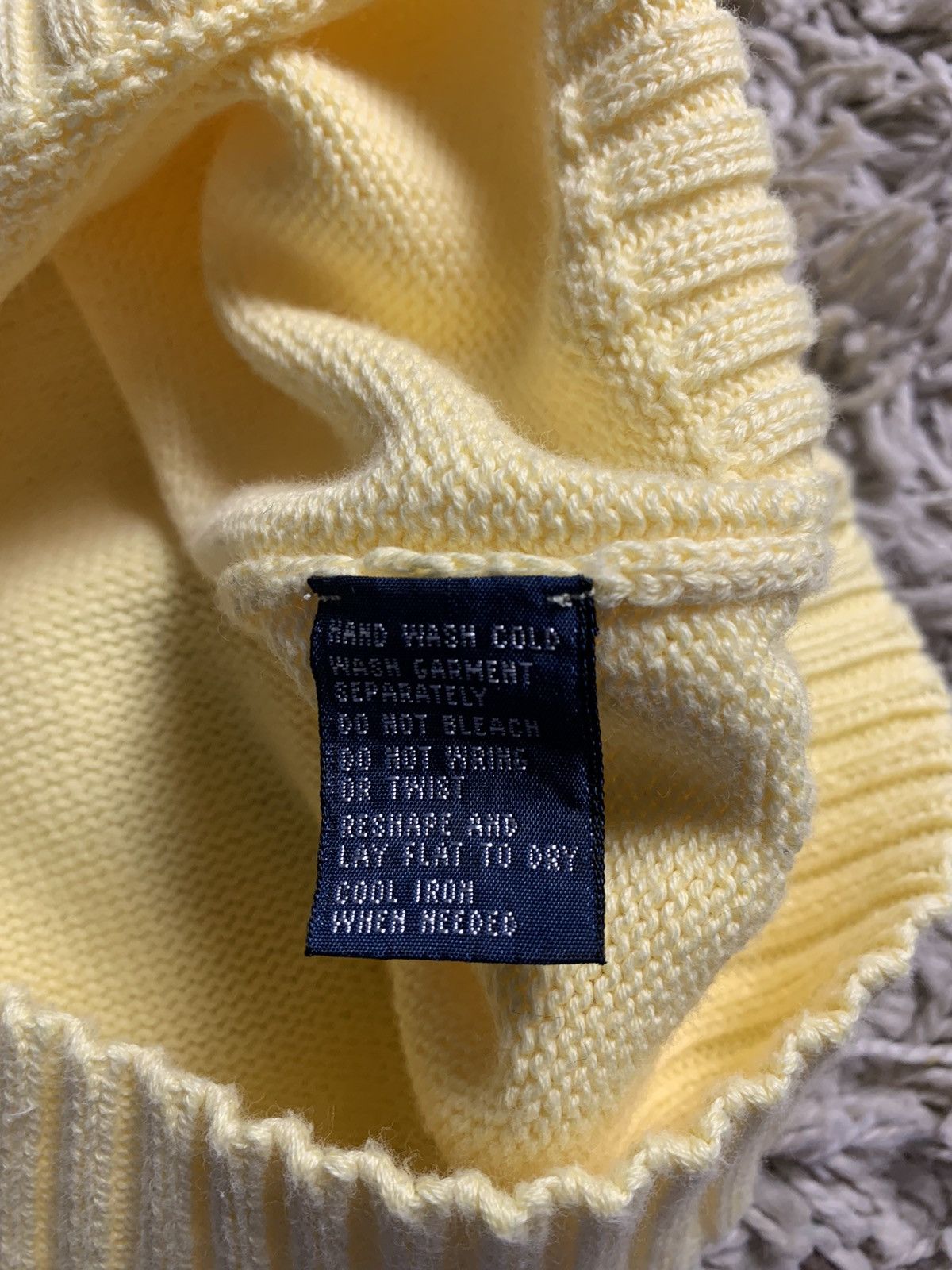 Polo Ralph Lauren × Ralph Lauren × Vintage Vintage Polo Ralph Lauren yellow Vest Size US S / EU 44-46 / 1 - 7 Thumbnail