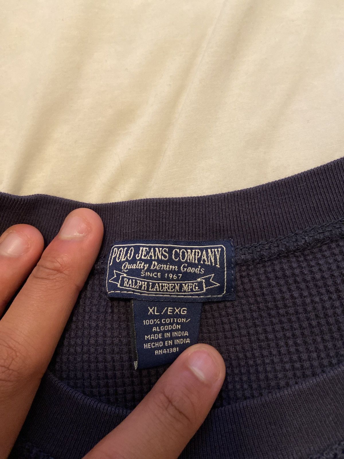Polo Ralph Lauren Vintage Polo Top Size US XL / EU 56 / 4 - 3 Thumbnail