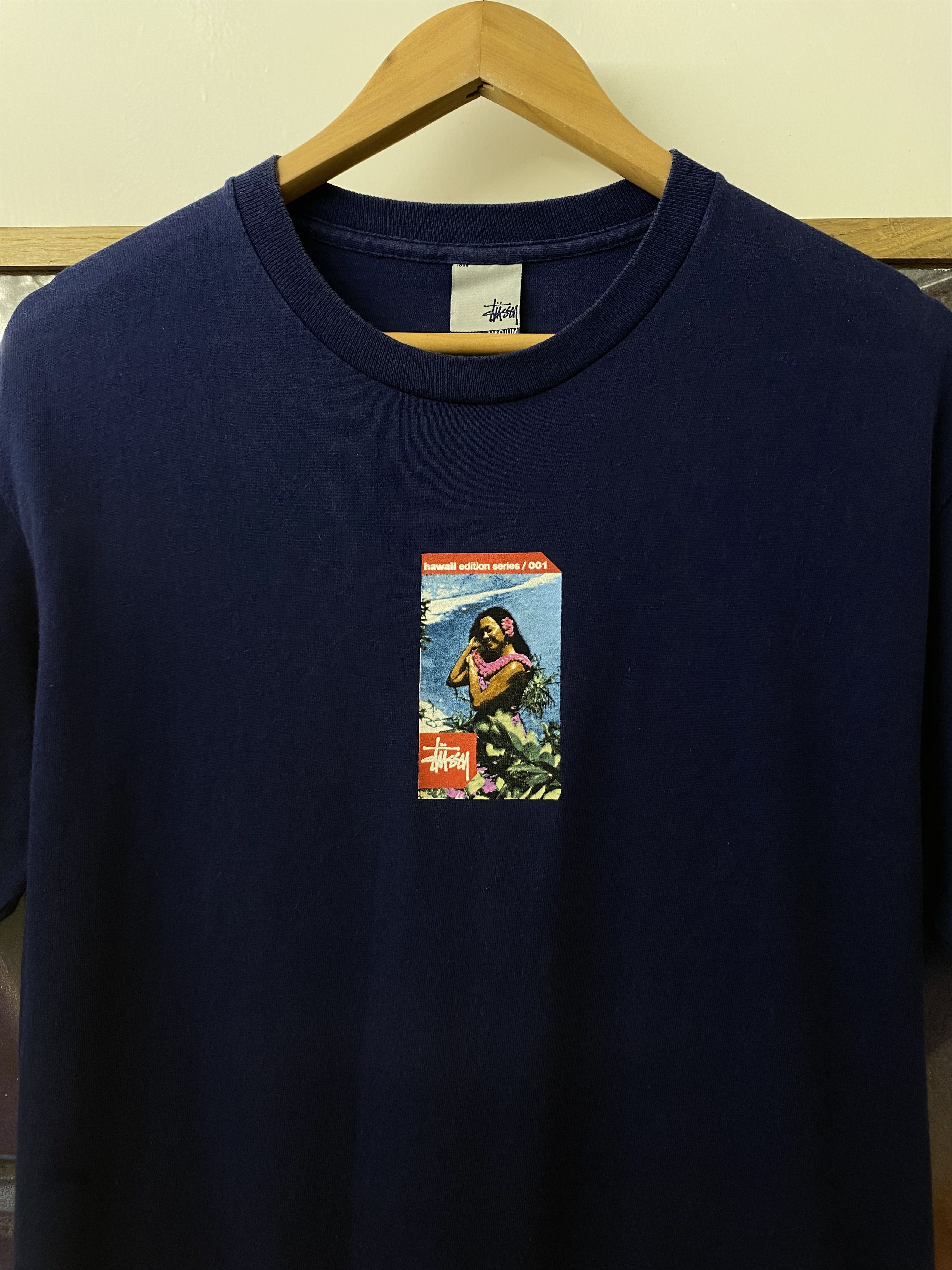 Stussy 2001 Vintage Stussy Hawaii Edition Series Hula Girl Tee Size US M / EU 48-50 / 2 - 5 Thumbnail