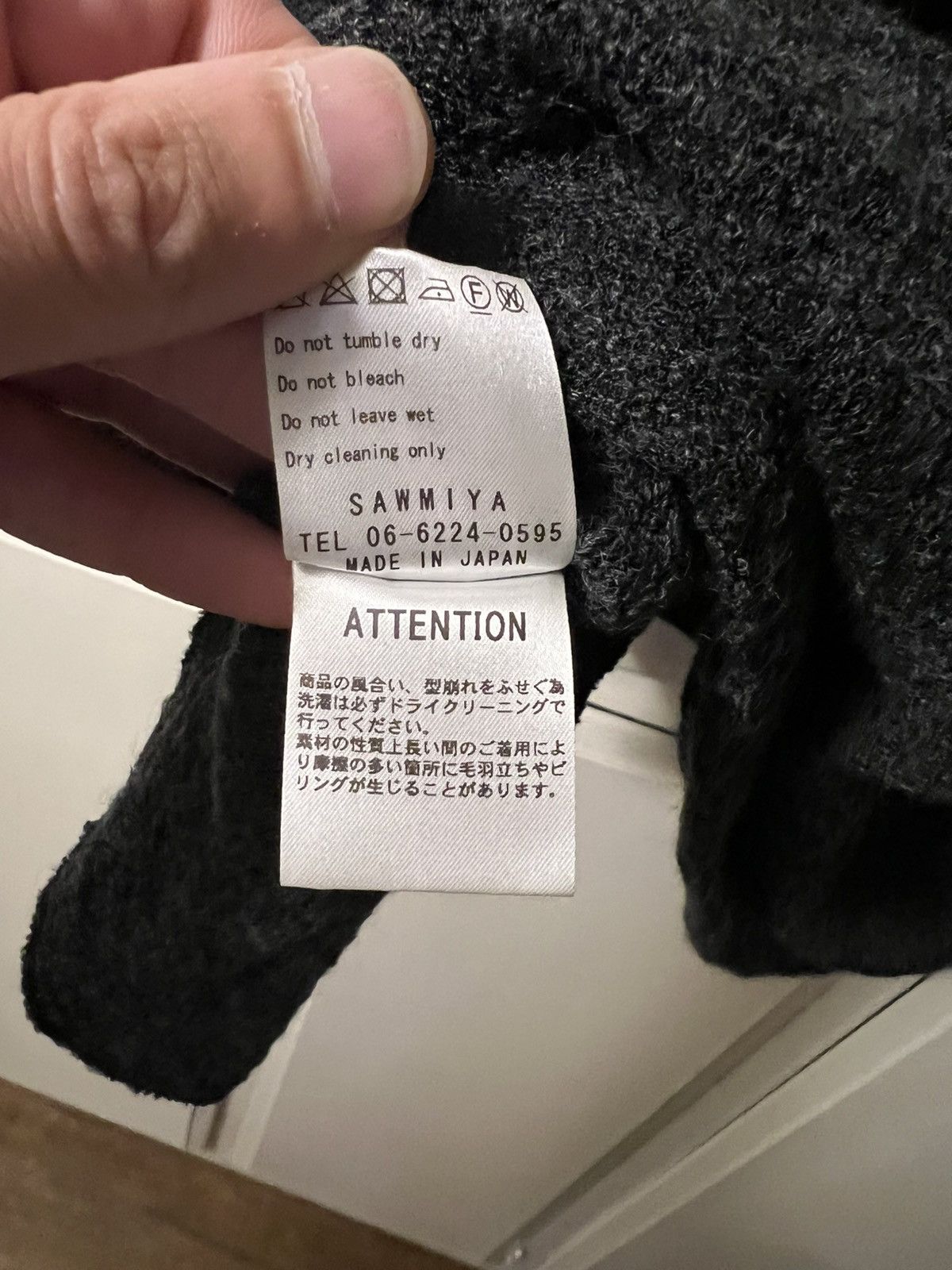 D.Hygen × Devoa Slub Wool Knite Highneck Pullover with pockets Size US M / EU 48-50 / 2 - 8 Thumbnail