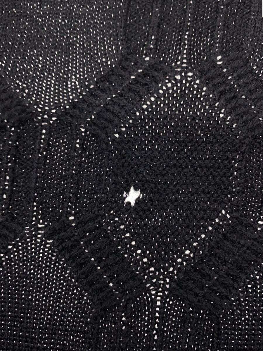 Comme des Garcons × Comme des Garcons Homme Plus Cable Pattern Wool Knit Sweater Size US M / EU 48-50 / 2 - 6 Thumbnail