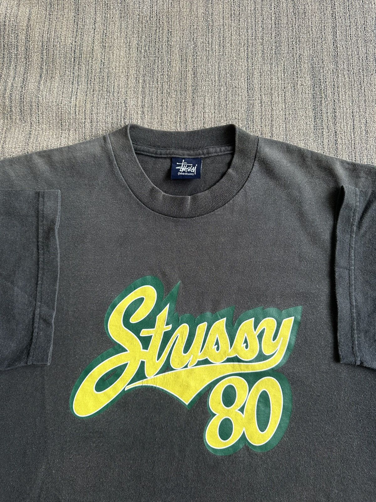 Stussy × Vintage Vintage Stussy 80 Streetwear Rare Tshirt Size US M / EU 48-50 / 2 - 4 Thumbnail
