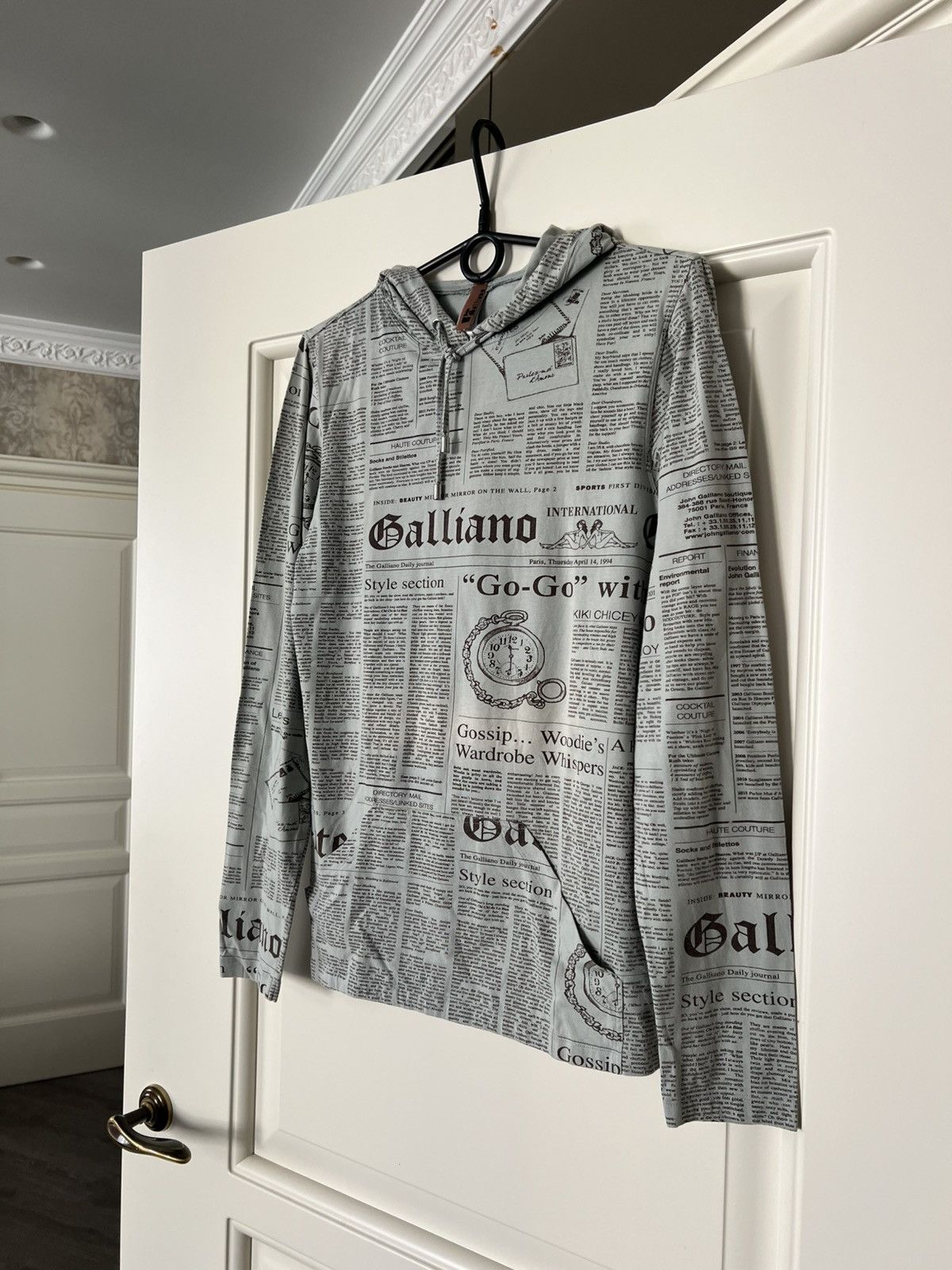 John Galliano John Galliano Gazette Hoodie Size US XS / EU 42 / 0 - 4 Thumbnail