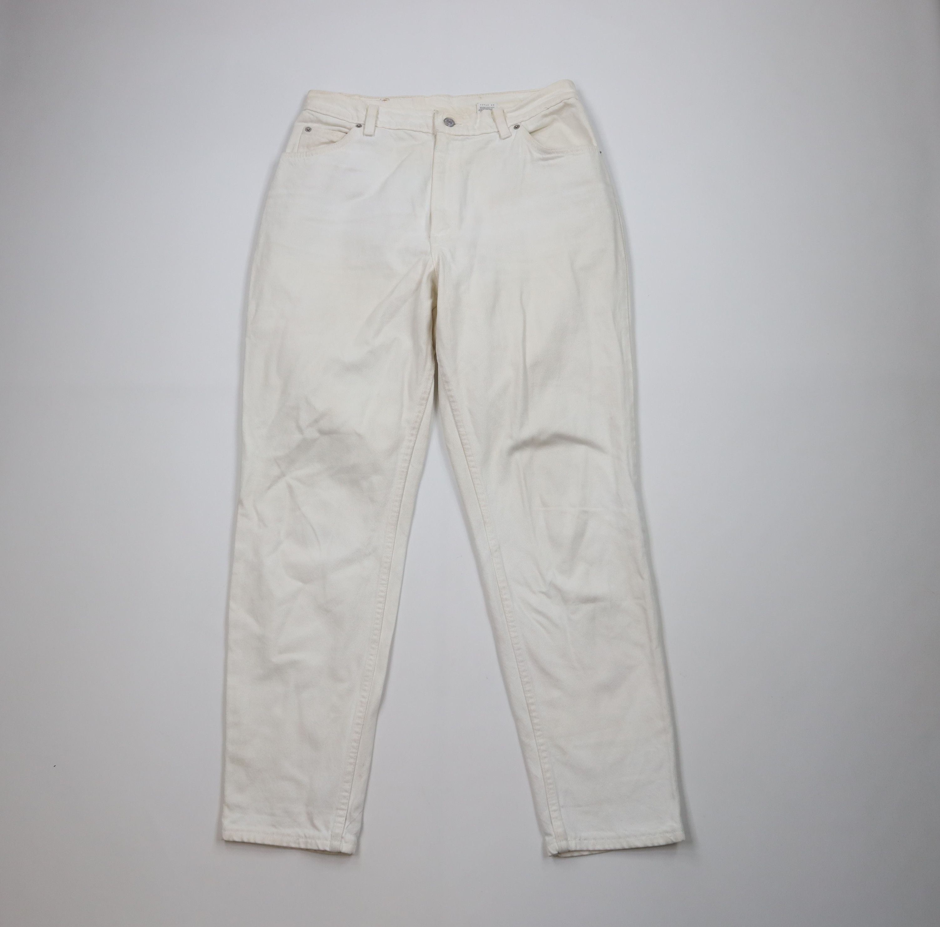 Levi's Vintage 90s Levis 950 Orange Tab Relaxed Fit Jeans White USA Size 36" / US 14 / IT 50 - 1 Thumbnail