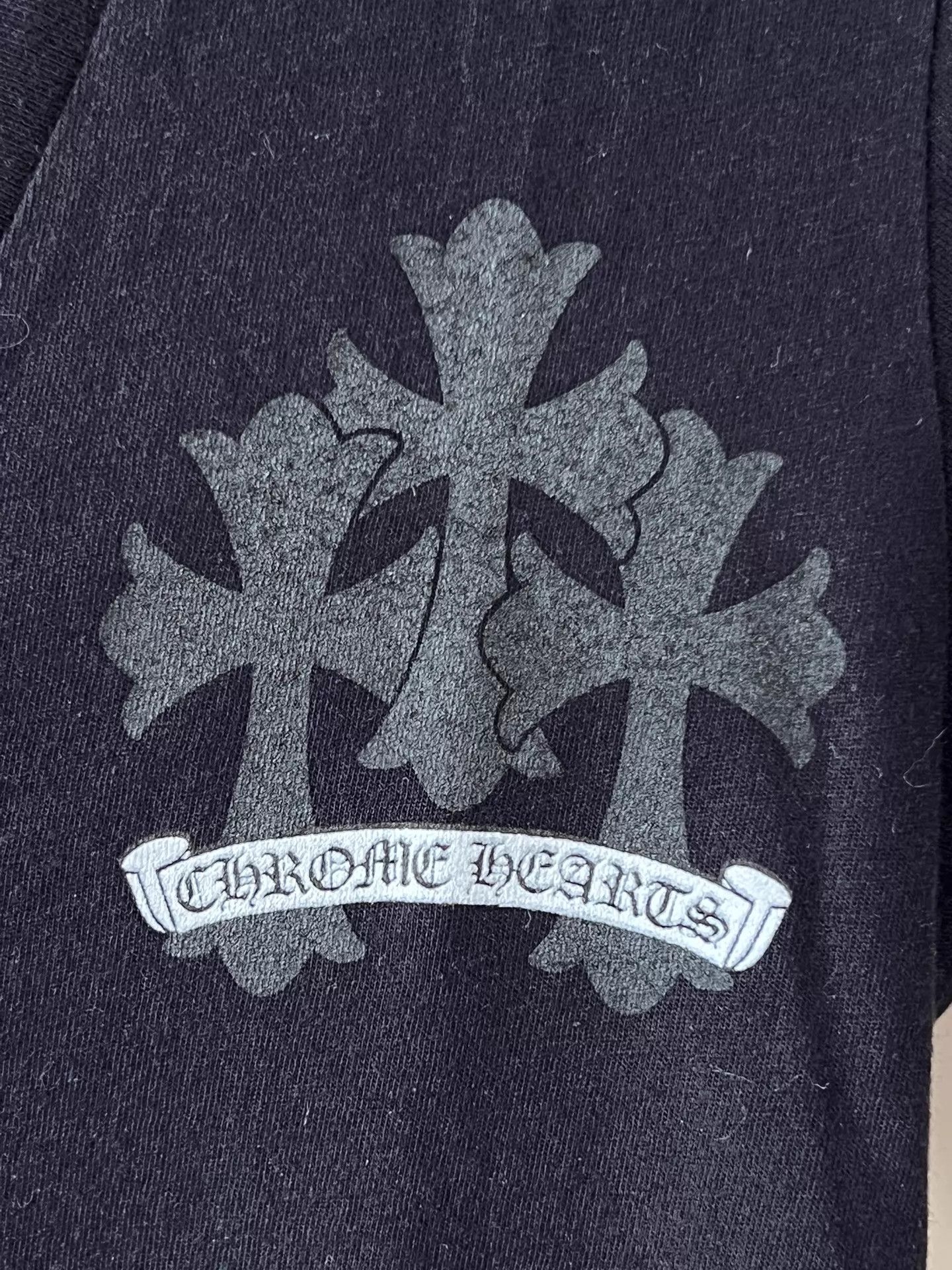Chrome Hearts Chrome Hearts Black 30 Cross V-neck Short Sleeve T-shirt XS Size XS / US 0-2 / IT 36-38 - 4 Thumbnail